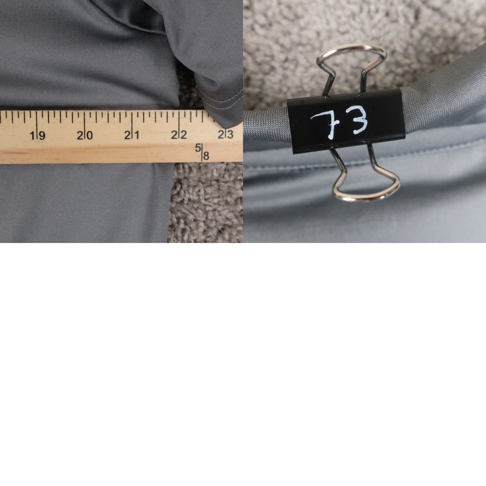 Vintage Rorie Whelan Golf Polo Shirt Large Solid Gray Lightweight Performance Stretch Shirt Mens Polo Size US L / EU 52-54 / 3 - 8 Thumbnail