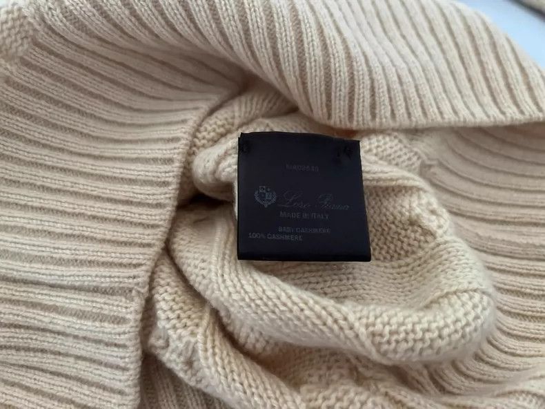 Loro Piana LORO PIANA Sheep's fleece sweater Size S / US 4 / IT 40 - 4 Thumbnail
