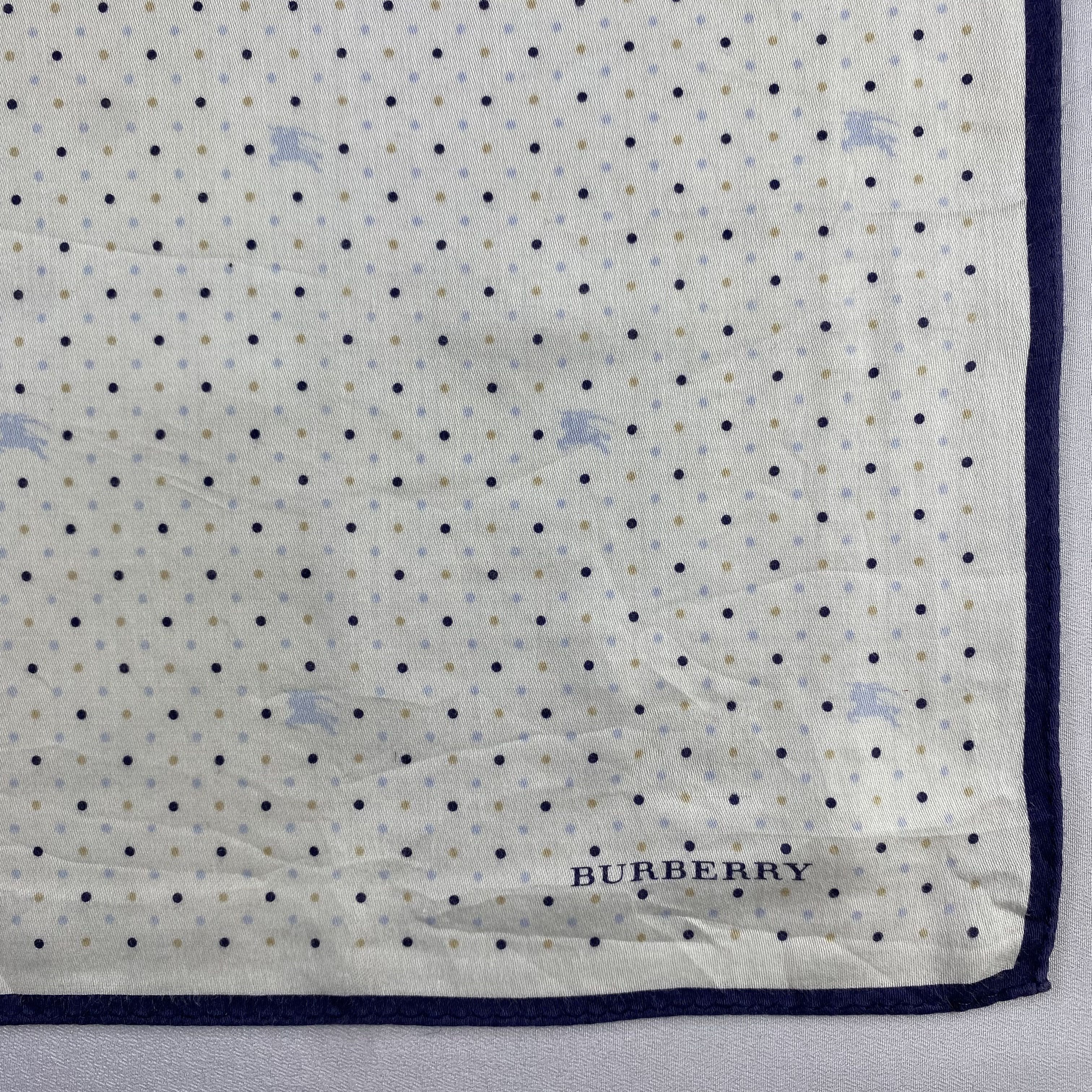 Burberry × Vintage Burberry Handkerchief / Neckerchief / Bandana-P1411 Size ONE SIZE - 3 Thumbnail