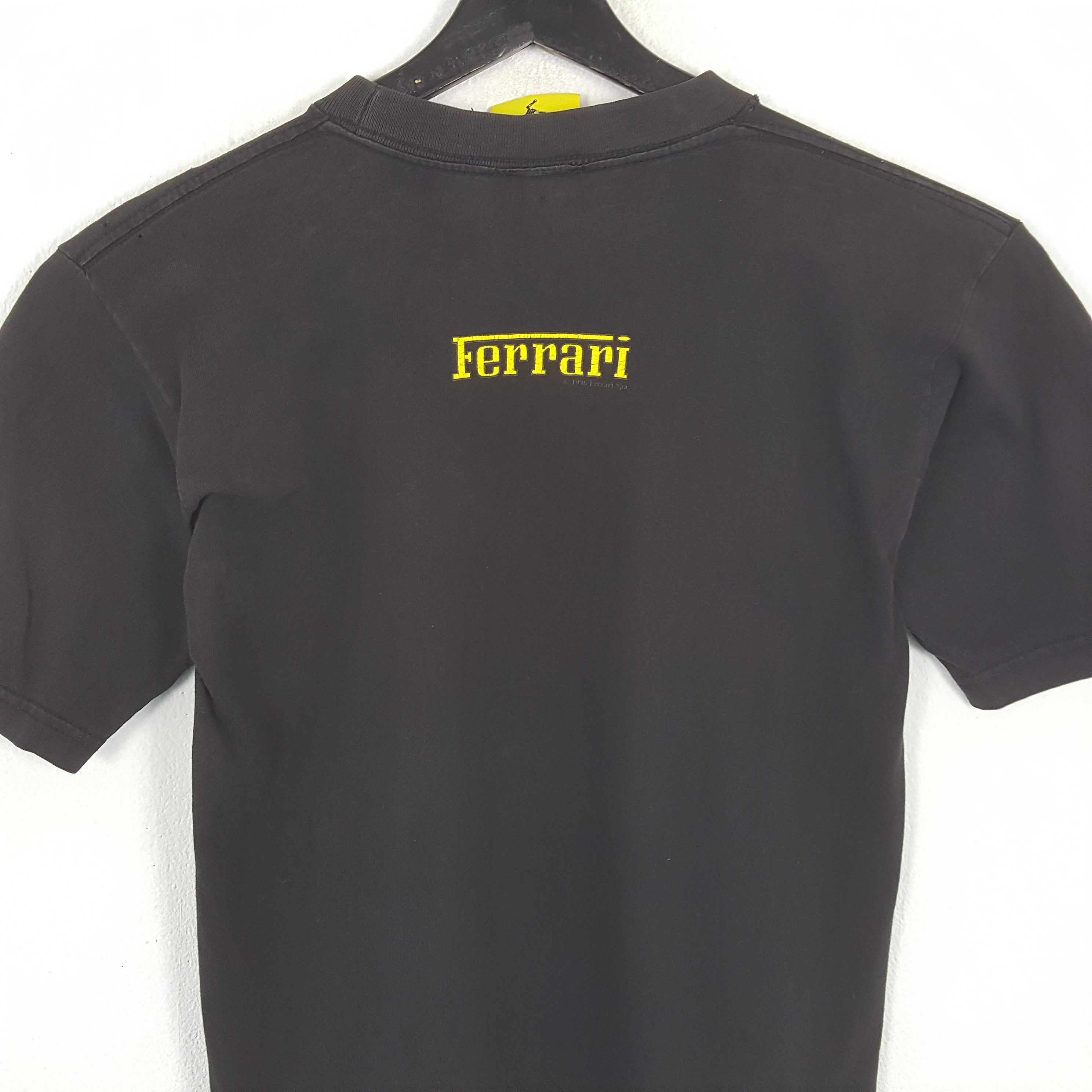 Ferrari × Vintage FERRARI Luxury Cars Brand Logo Design Tshirt Size US S / EU 44-46 / 1 - 4 Thumbnail
