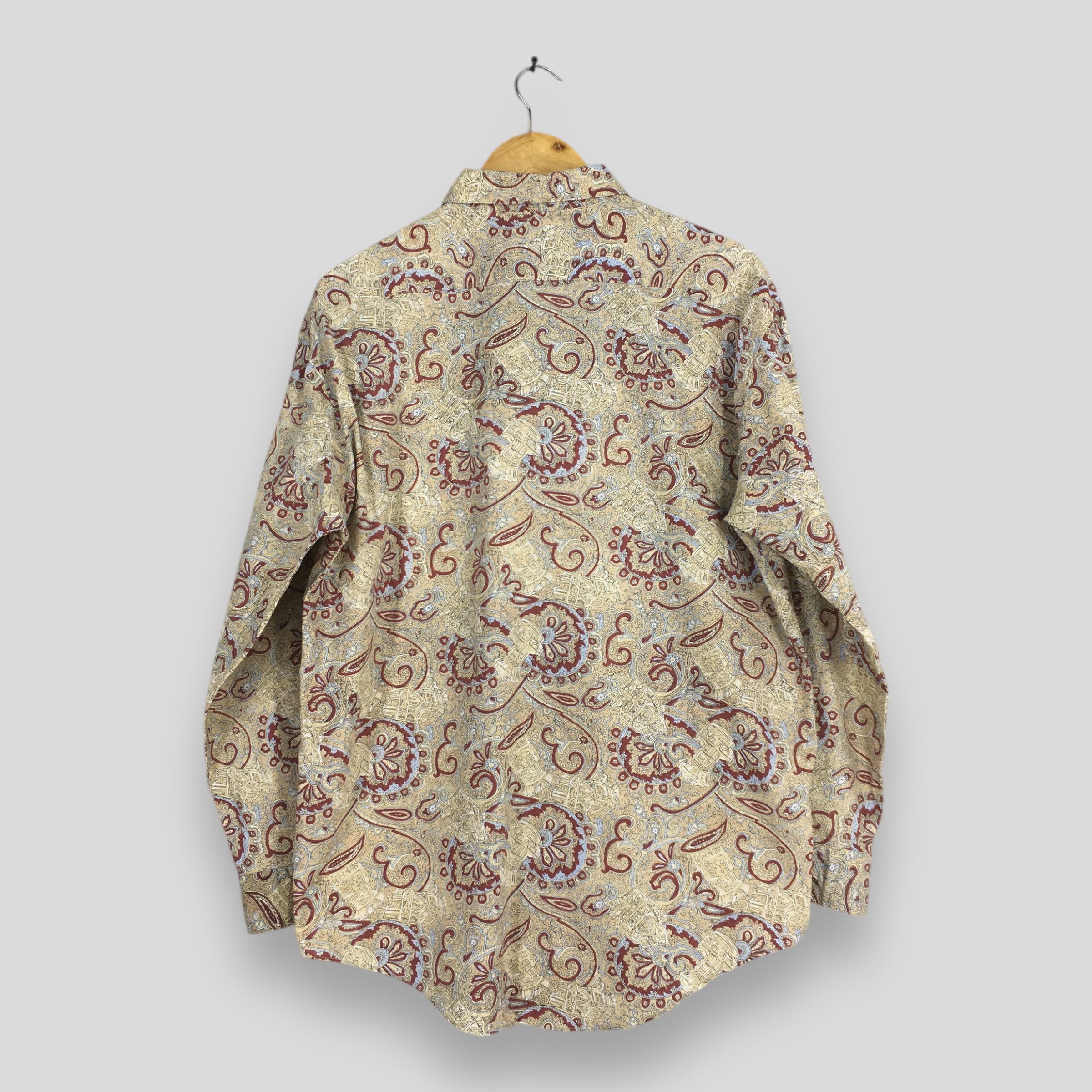 Vintage Vintage Psychedelic Men Casual Shirt Large Size US L / EU 52-54 / 3 - 6 Thumbnail