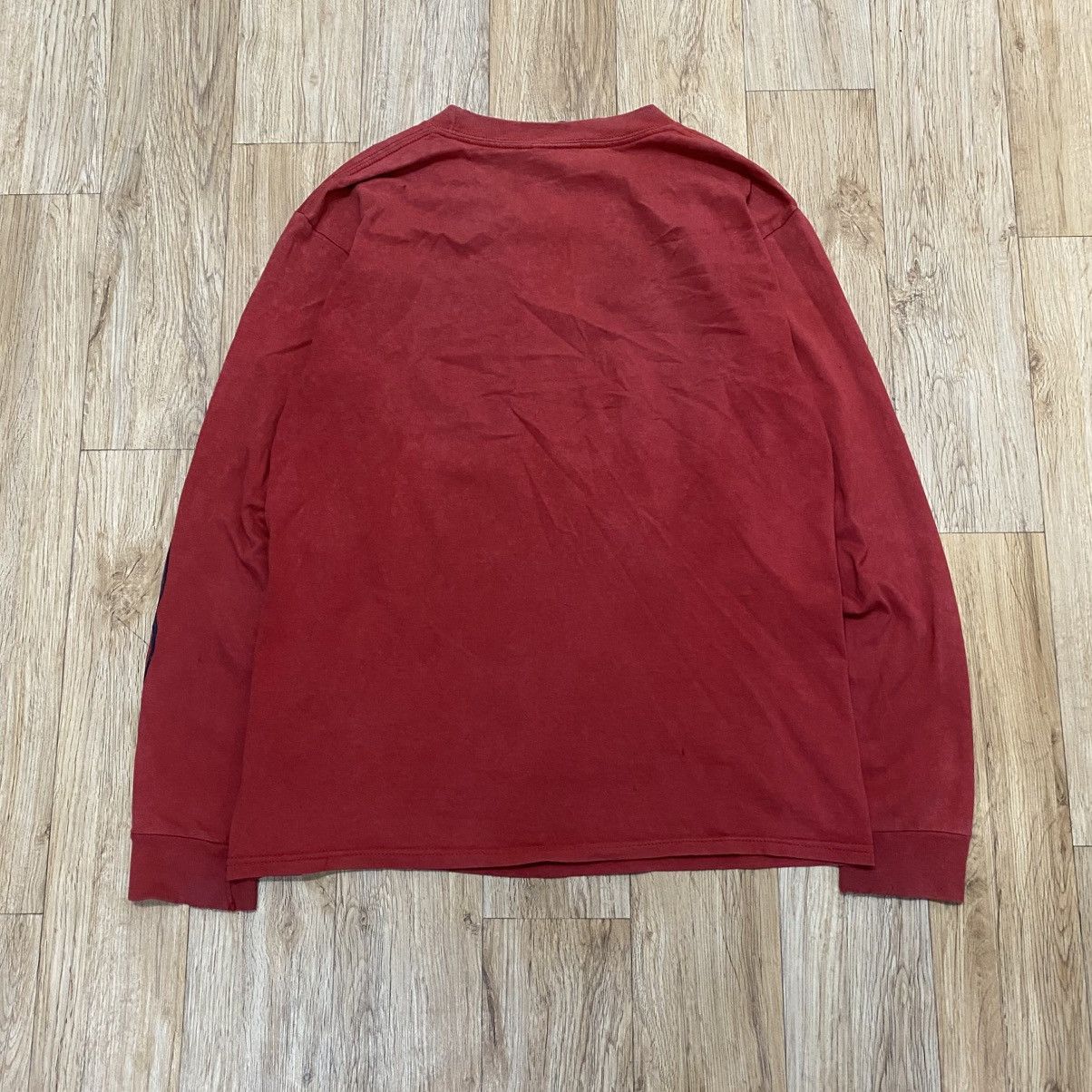 Nike Y2K Nike Logo "Spontaneous Athletic Combustion" Long Sleeve Size US M / EU 48-50 / 2 - 10 Thumbnail