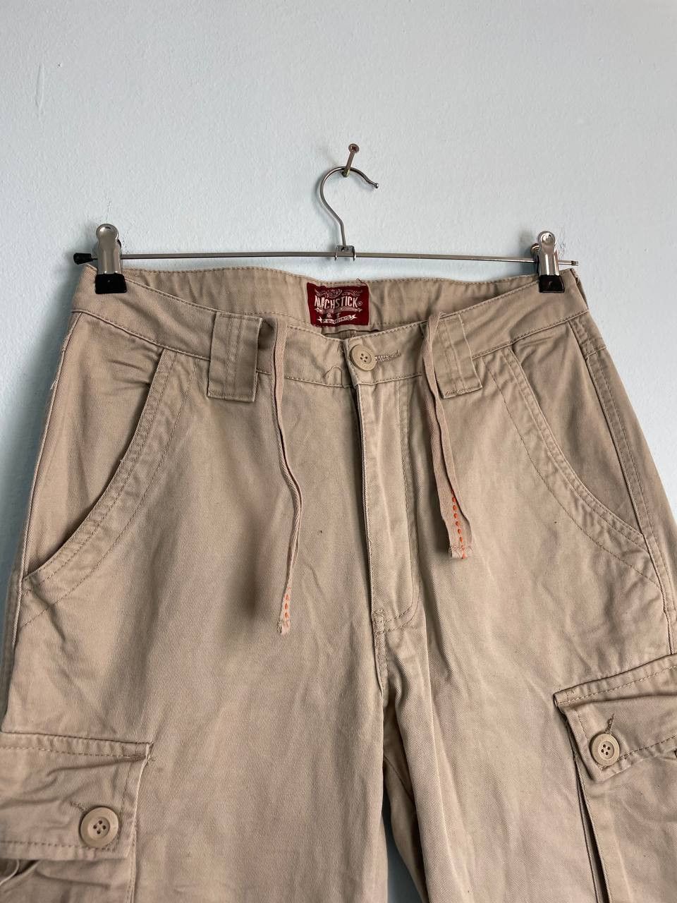 Japanese Brand Vintage Rick Owens Junya Watanabe Style Cargo Pants Size US 32 / EU 48 - 4 Thumbnail