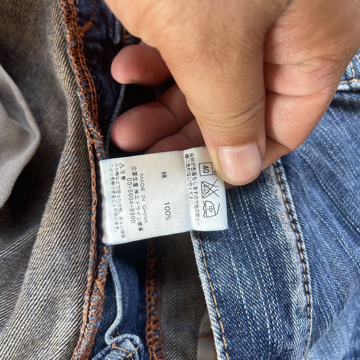 Edwin Edwin X-Vs Ripped Denim Jeans Size US 32 / EU 48 - 17 Thumbnail