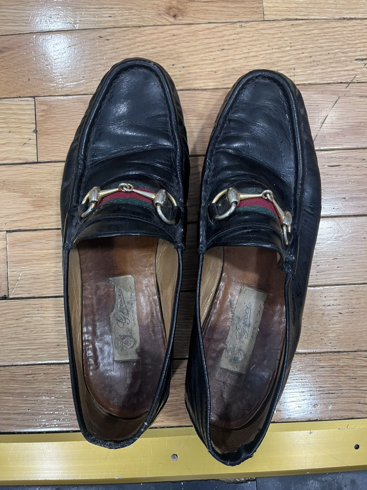 Gucci Vintage gucci loafers Size US 10.5 / EU 43-44 - 1 Thumbnail