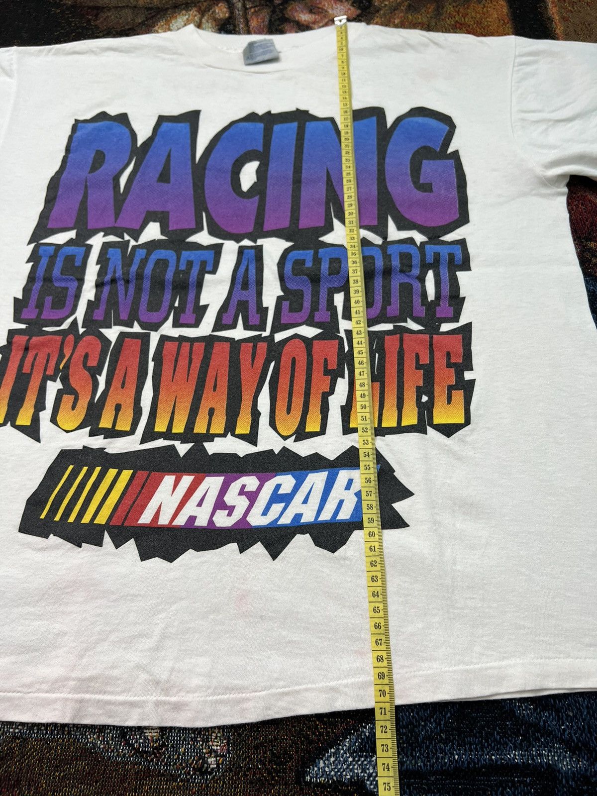 NASCAR Vintage NASCAR Quotes Tee Size US L / EU 52-54 / 3 - 12 Thumbnail