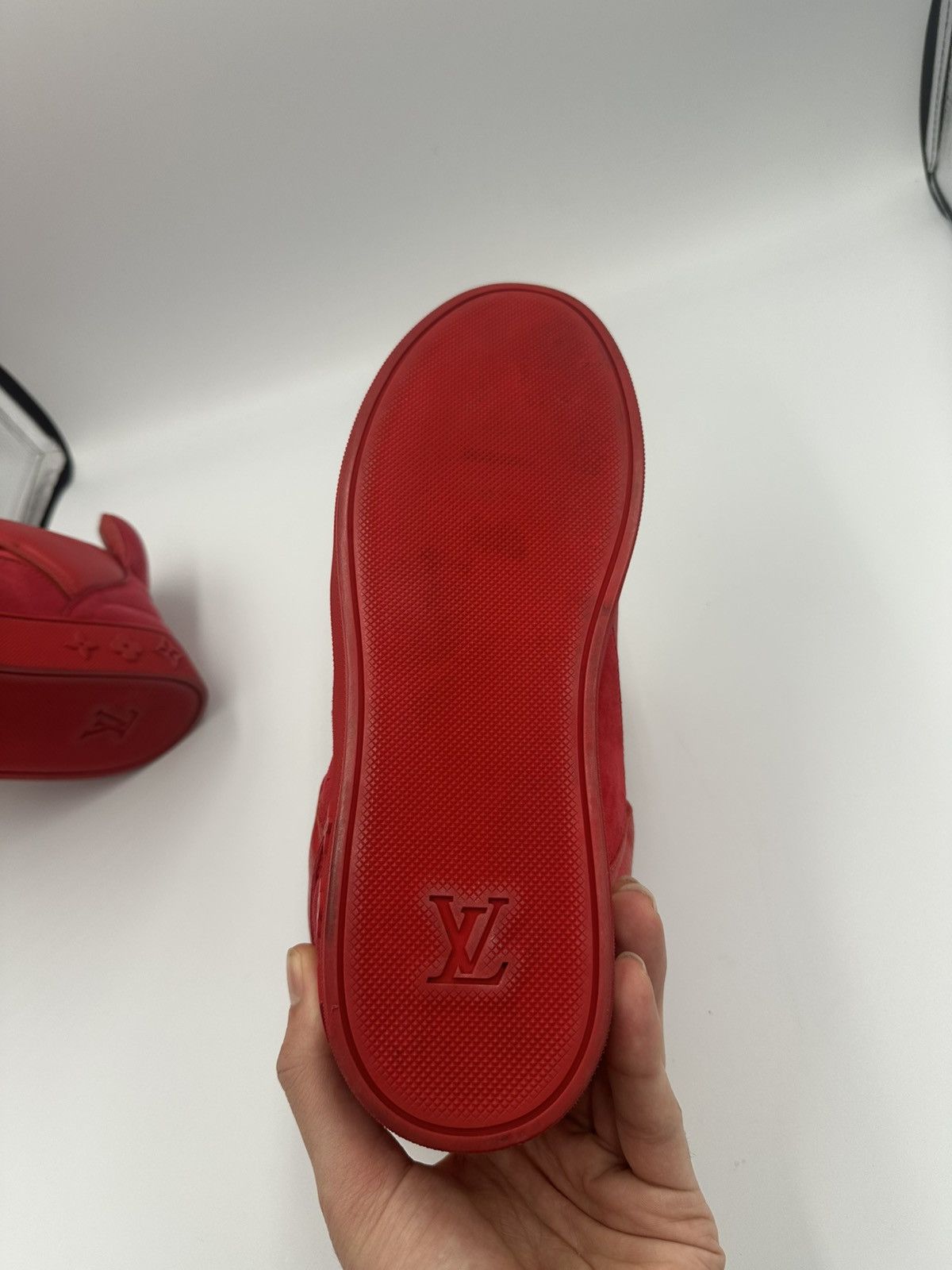 Louis Vuitton Kanye West x Louis Vuitton Red Don’s Size US 7 / EU 40 - 9 Thumbnail