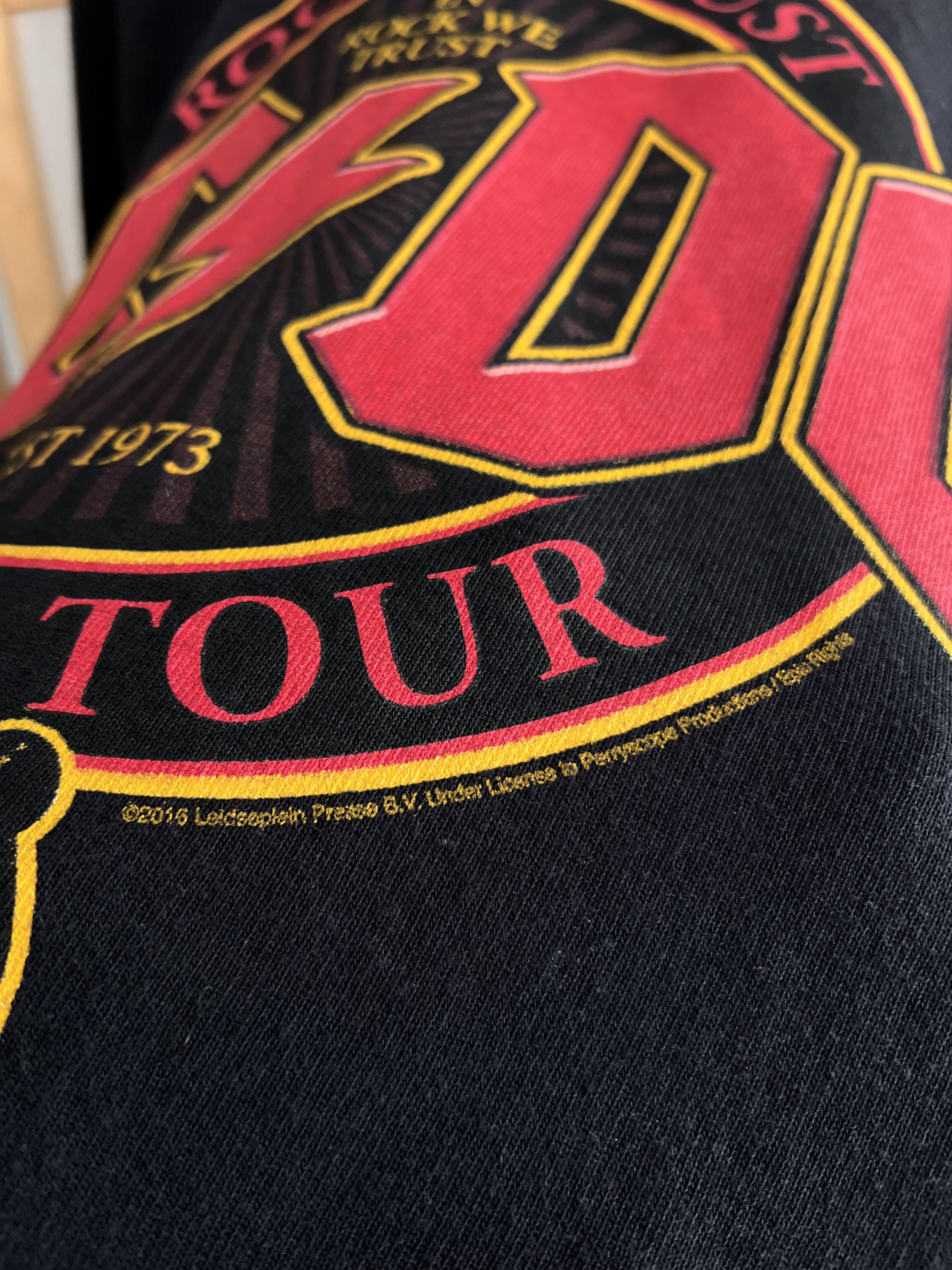 AC/DC Rare! AC/DC vintage zip hoodie World tour promo album rock Size US XL / EU 56 / 4 - 7 Thumbnail