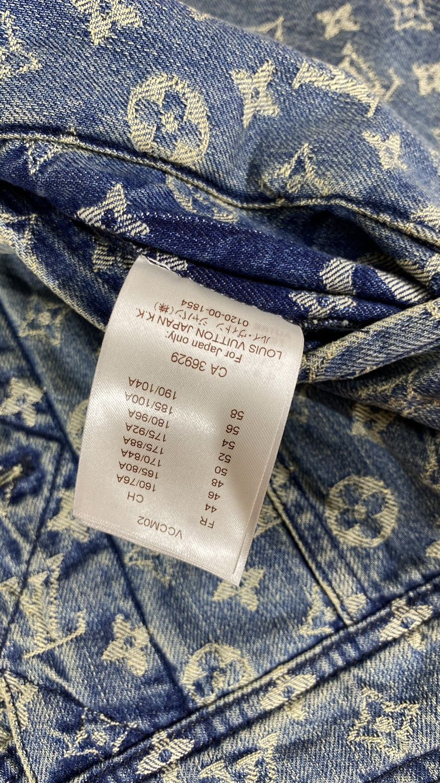 Louis Vuitton × Supreme Louis Vuitton X Supreme 54 Denim Jacket Blue Monogram Size US L / EU 52-54 / 3 - 16 Thumbnail