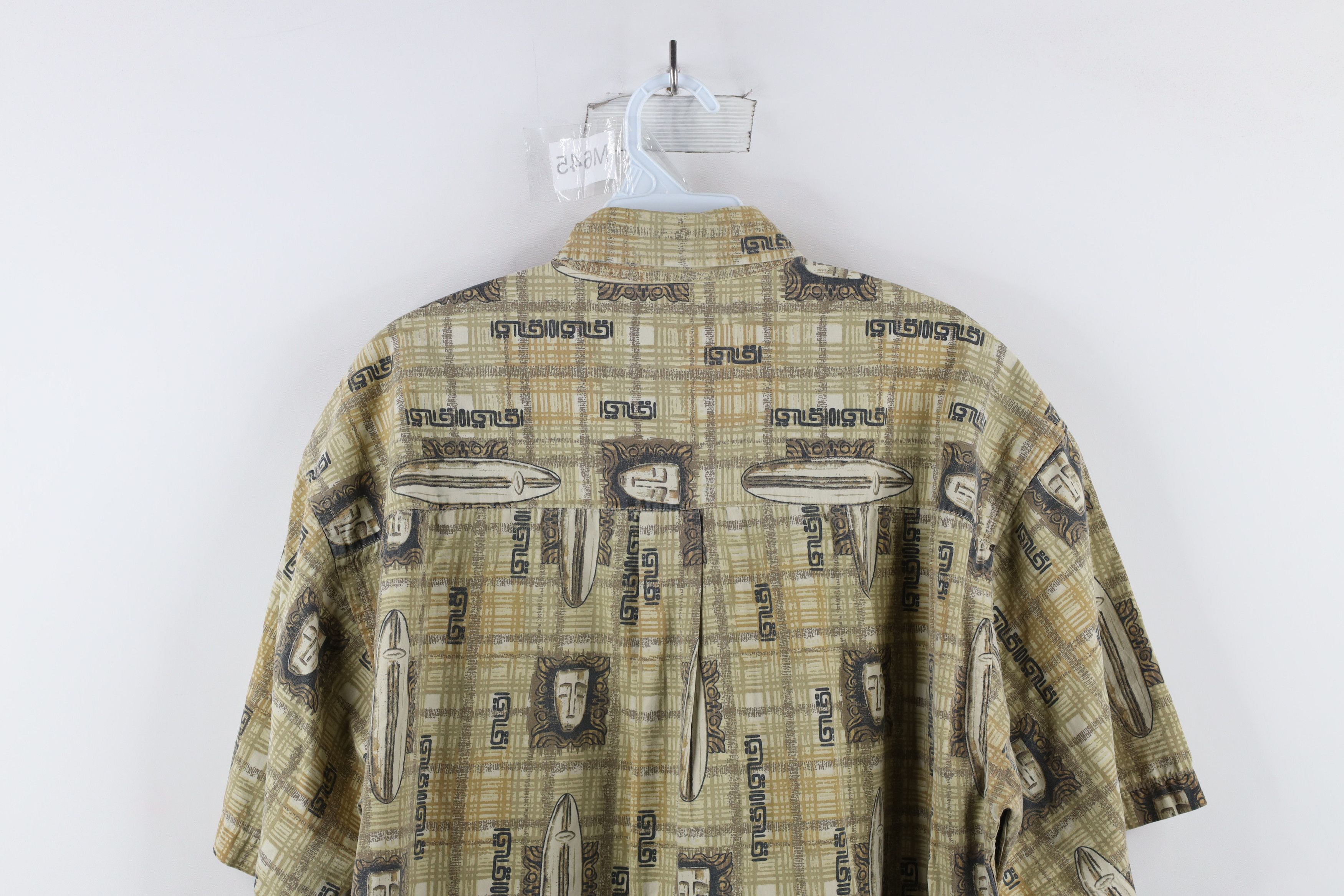 Vintage Vintage 90s Streetwear Surfboard Collared Button Down Shirt Size US XL / EU 56 / 4 - 7 Thumbnail