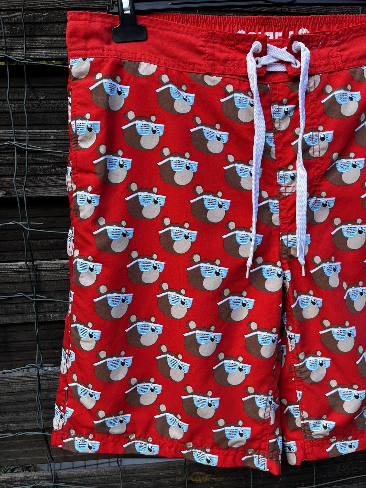 Kanye West × Takashi Murakami 🔴KANYE WEST x TAKASHI MURAKAMI RARE SHORTS 2007 STREETWEAR Size US 34 / EU 50 - 3 Thumbnail