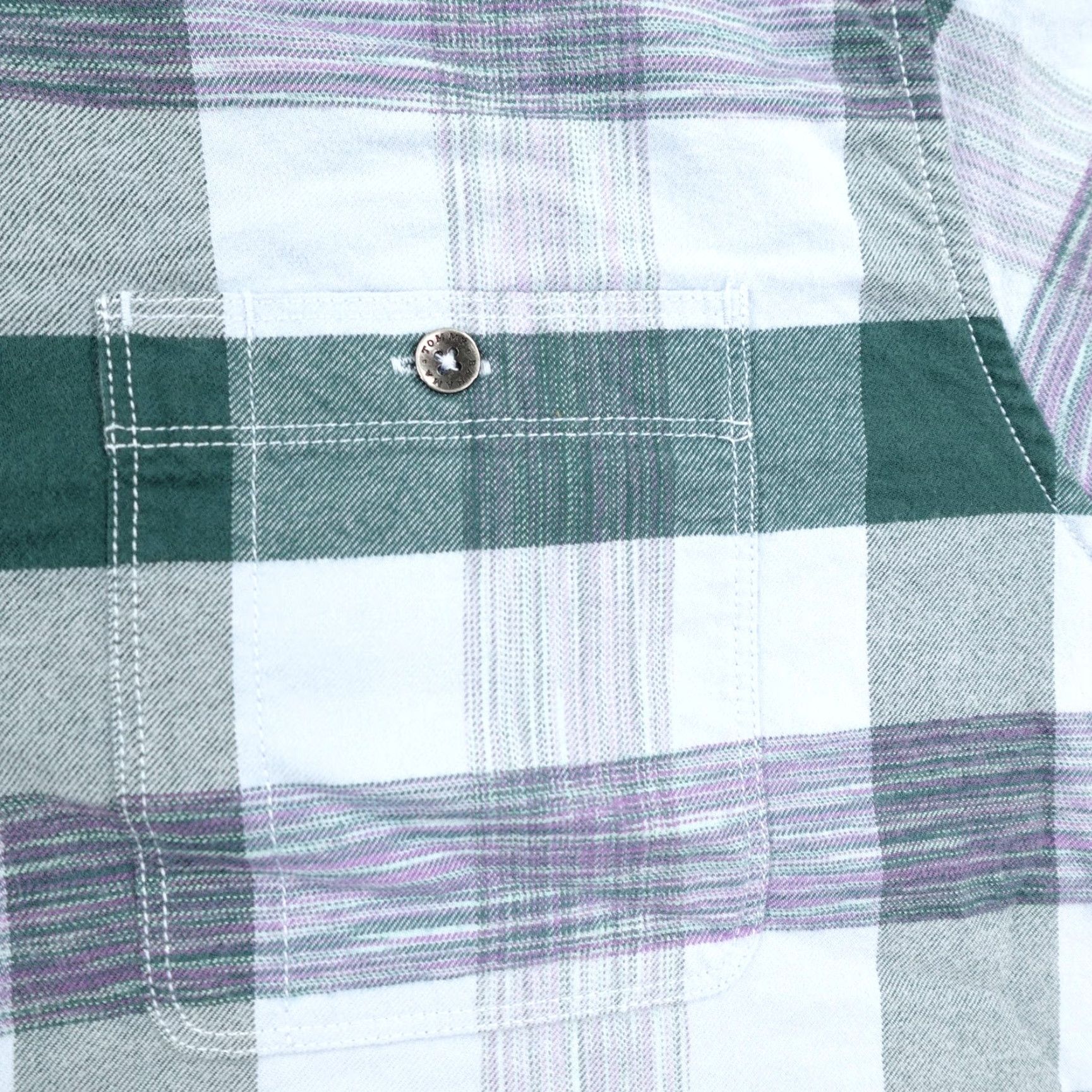 Tommy Bahama TOMMY BAHAMA Flannel Shirt Men 3XLT Long Sleeve Blue Plaid Outdoor Button-Up Size US XXL / EU 58 / 5 - 3 Thumbnail