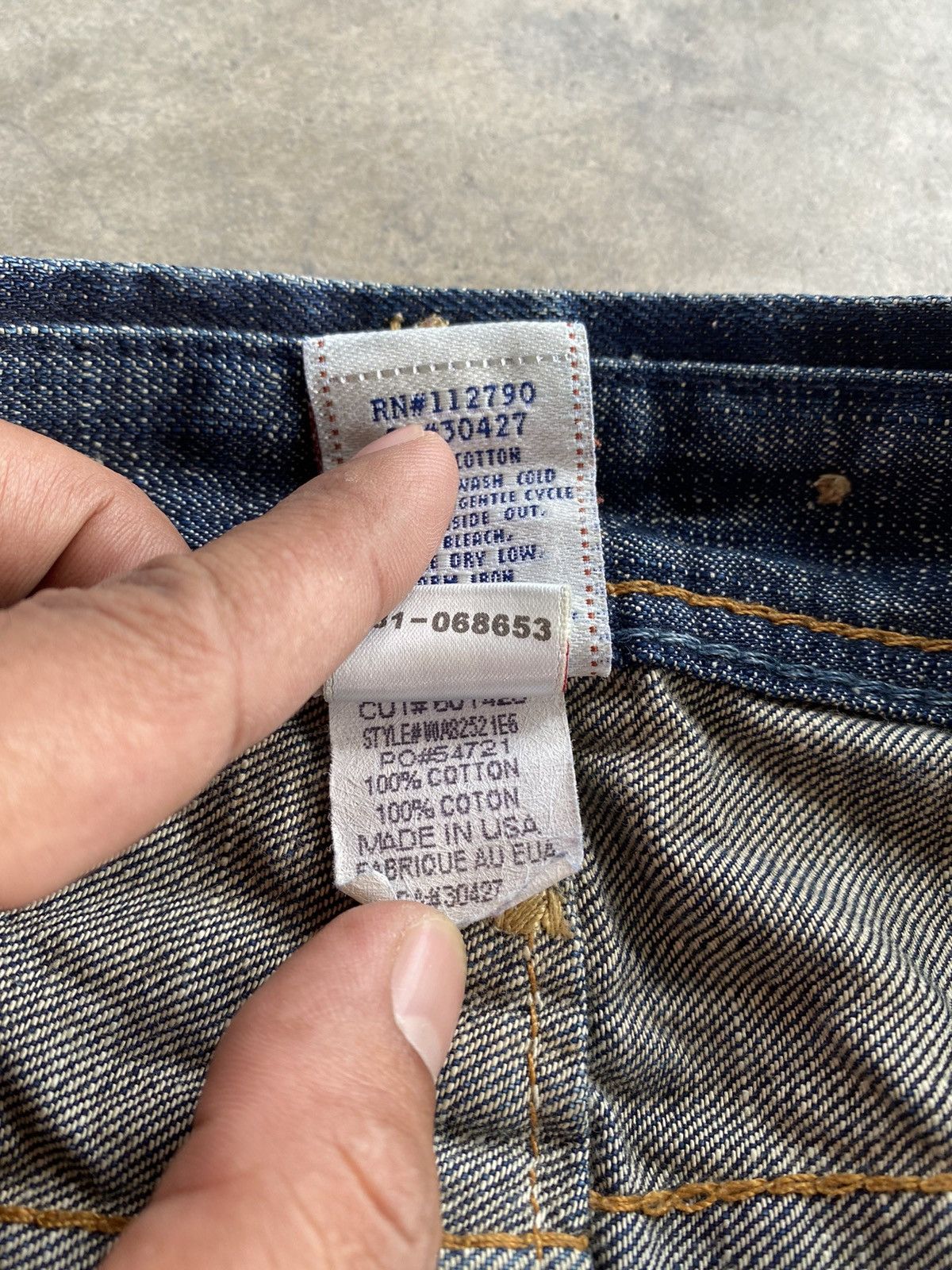 Evisu × Tornado Mart × True Religion Vintage True Religion Low Rise Slim Jeans @119 Size US 31 - 16 Thumbnail