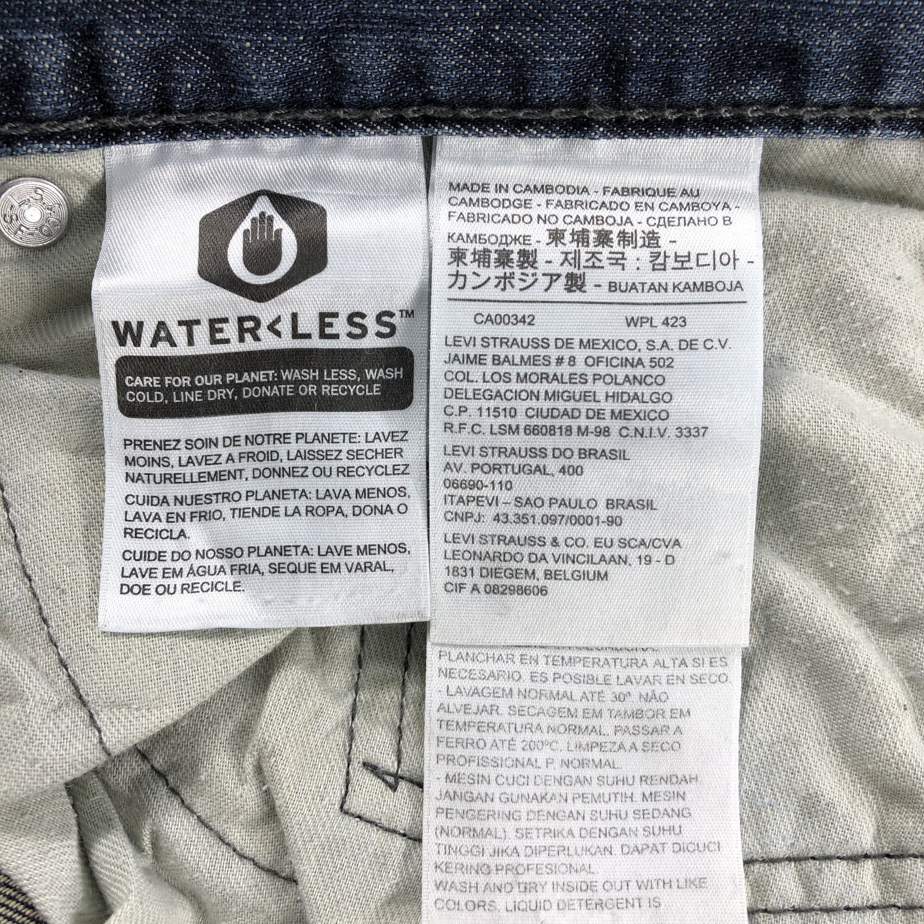 Levi's × Vintage Vintage Levis 514 Jeans-JM1458 Size US 35 - 10 Thumbnail