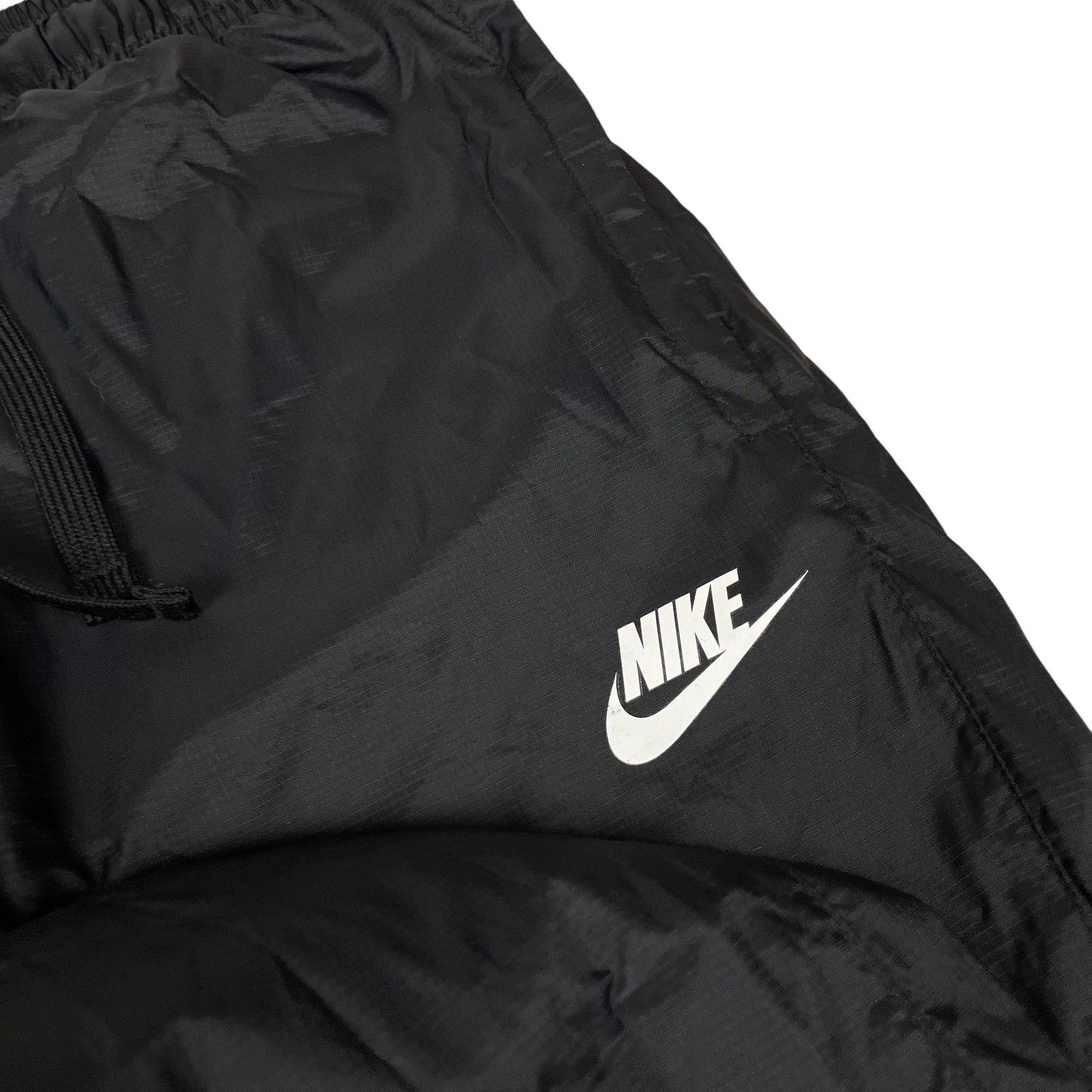 Nike Nike Men's Black Swoosh Pockets High-Rise Track Pants Small Size US 30 / EU 46 - 4 Thumbnail
