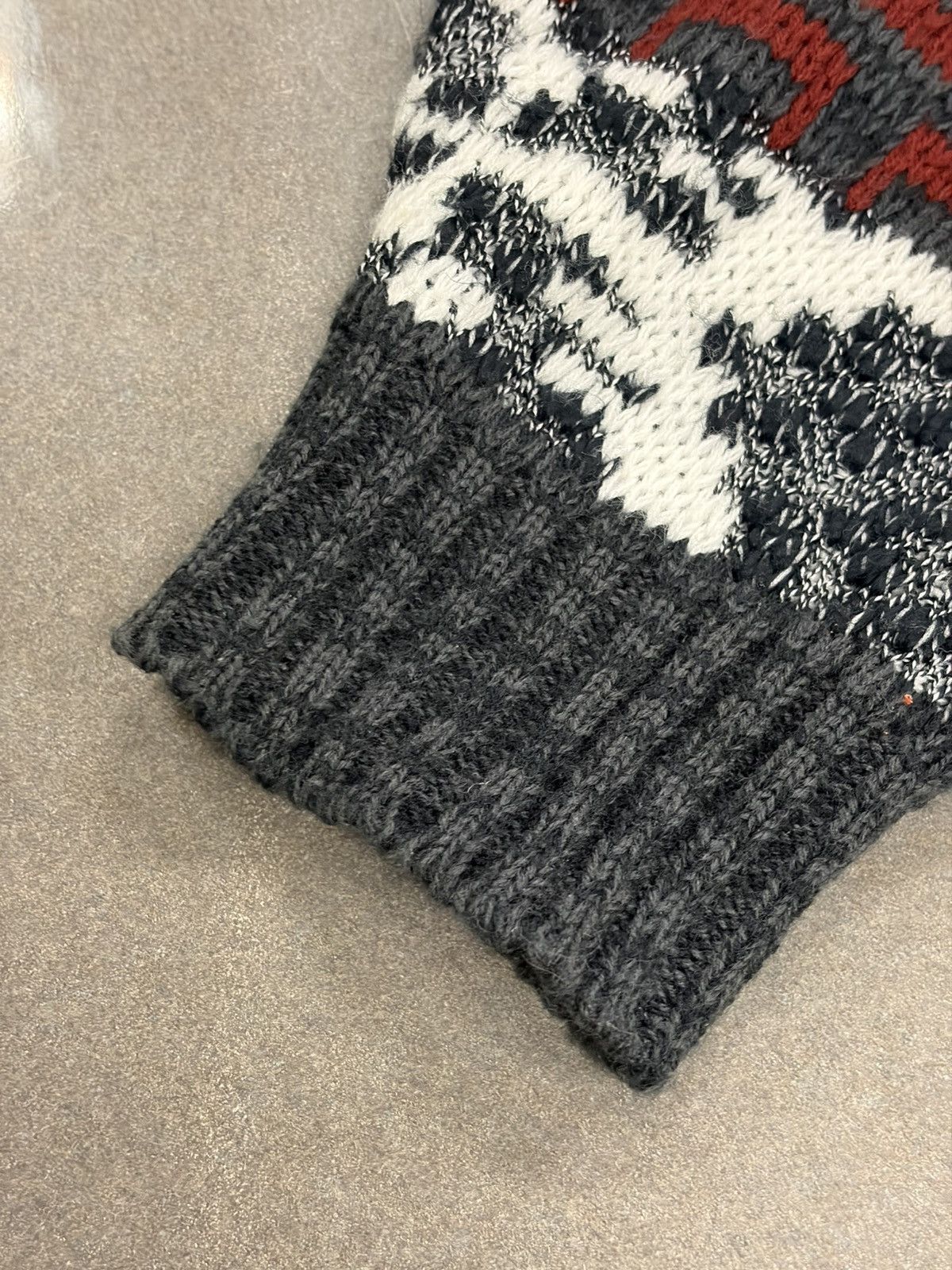 Saturdays NYC Vtg Saturdays Sweater Fair Isle Knit Crewneck Geometric 90s Size US M / EU 48-50 / 2 - 3 Thumbnail