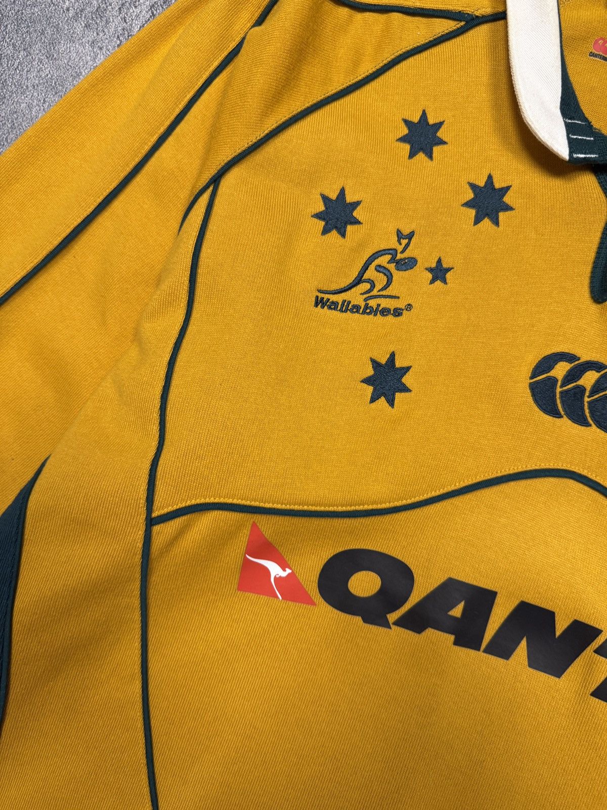 Canterbury of New Zealand Canterbury Australian Wallabies Rugby Polo Shirt XXLarge Size US XXL / EU 58 / 5 - 9 Thumbnail