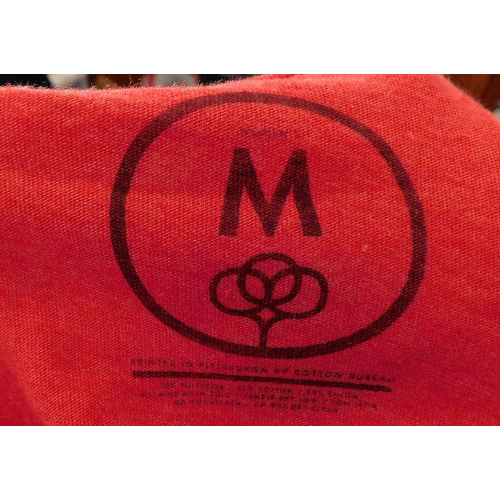 Other Fraternal Order Of Pizza Red Novelty Tee Size M / US 6-8 / IT 42-44 - 3 Thumbnail