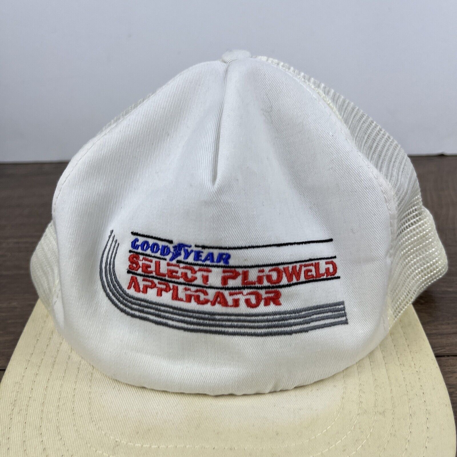 Other Goodyear Select Plioweld Snapback White Adjustable Hat Adult Size ONE SIZE - 7 Thumbnail