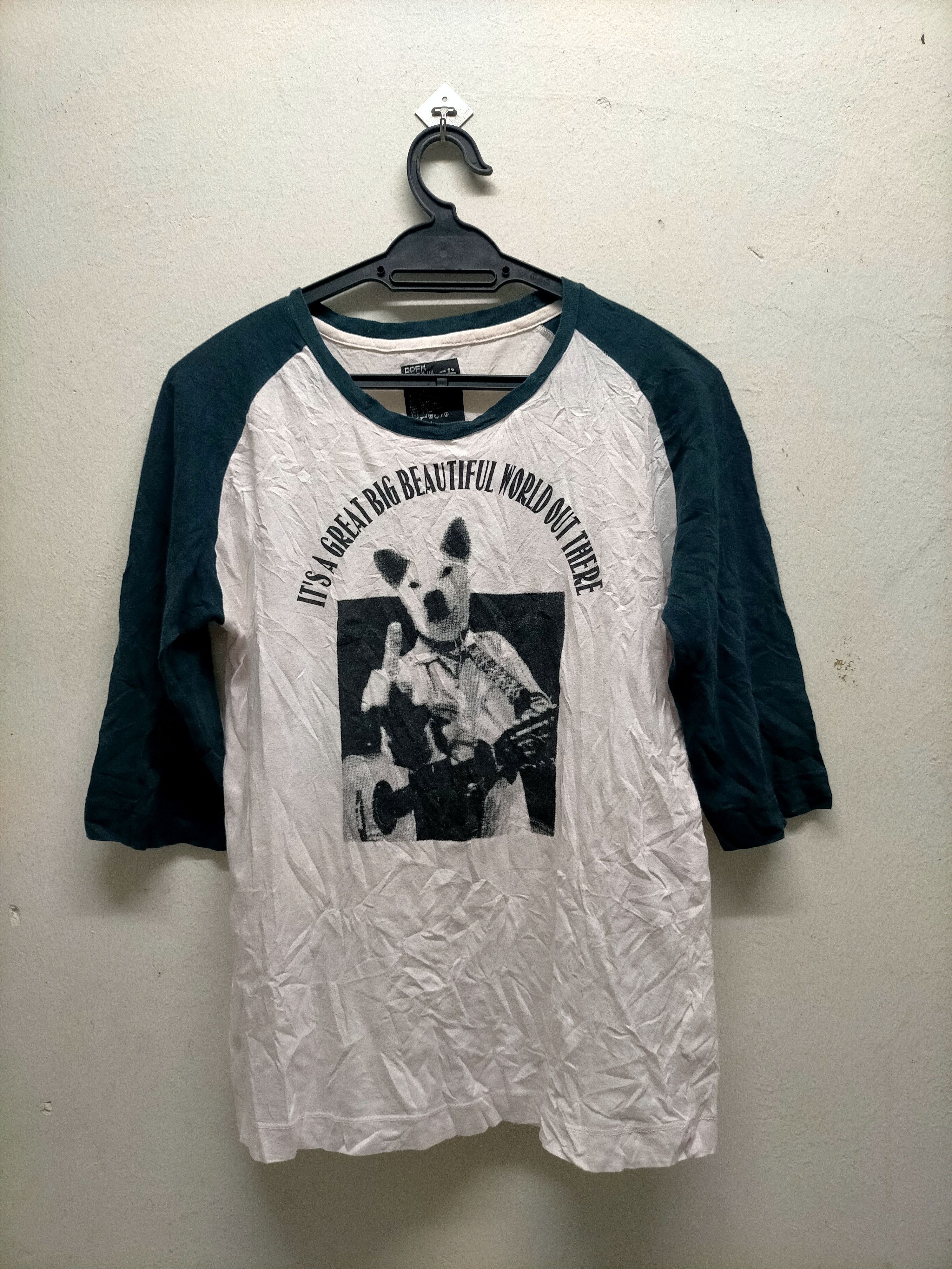 Hysteric Glamour × PPFM × semanticdesign Rare PPFM Fuck Dog Three Quarter Shirt Size US S / EU 44-46 / 1 - 1 Thumbnail