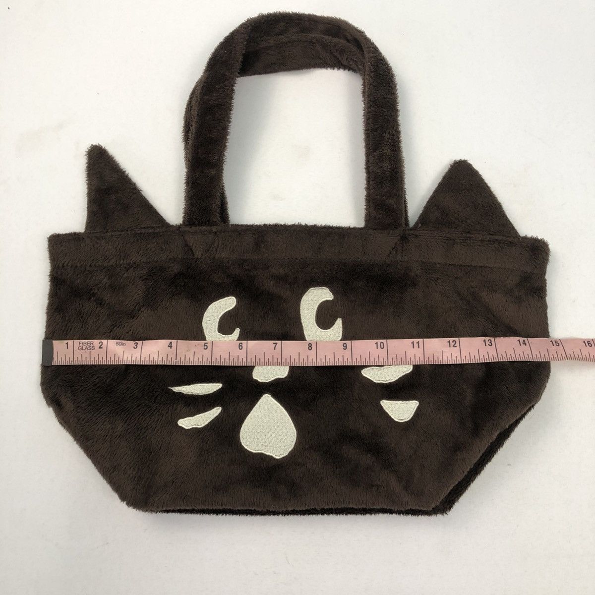 Ne-Net NE-NET CAT FACE FAUX FUR TOTE BAG Size ONE SIZE - 8 Thumbnail