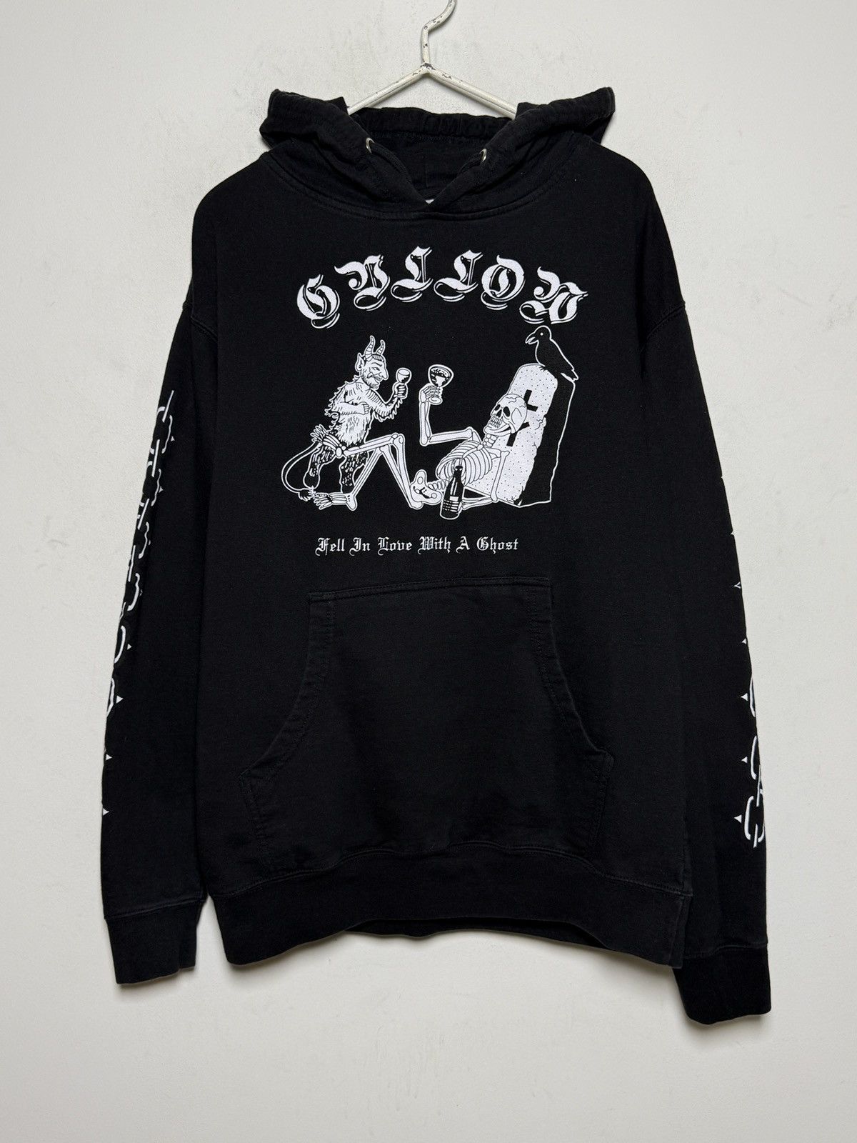 Band Tees Gyllow “Fell In Love With A Ghost” hoodie Size US M / EU 48-50 / 2 - 3 Thumbnail
