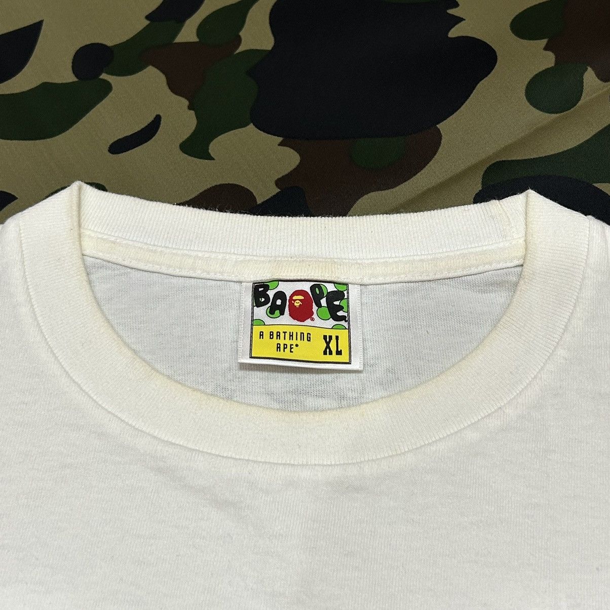 Bape × Medicom Toy Bape X Bearbrick Shark 1st Camo WGM Tee Size US XL / EU 56 / 4 - 7 Thumbnail