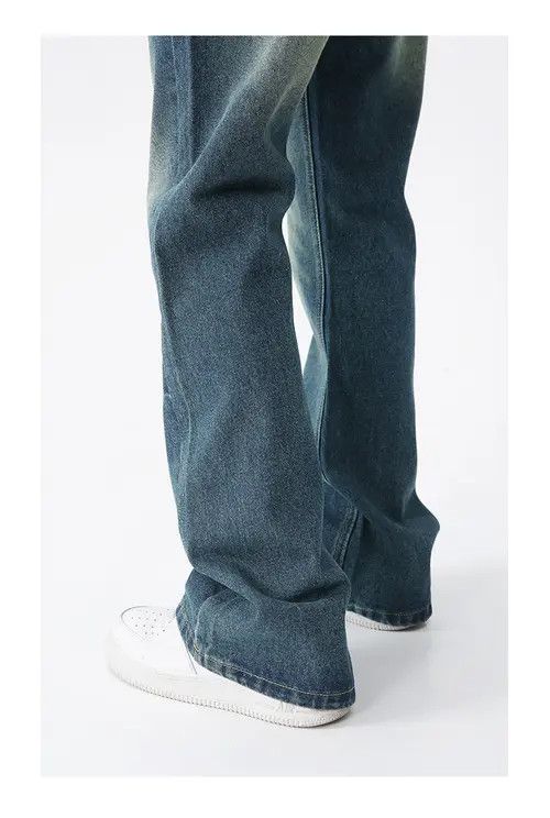 Other Vintage distressed flared straight jeans Size US 32 / EU 48 - 7 Thumbnail