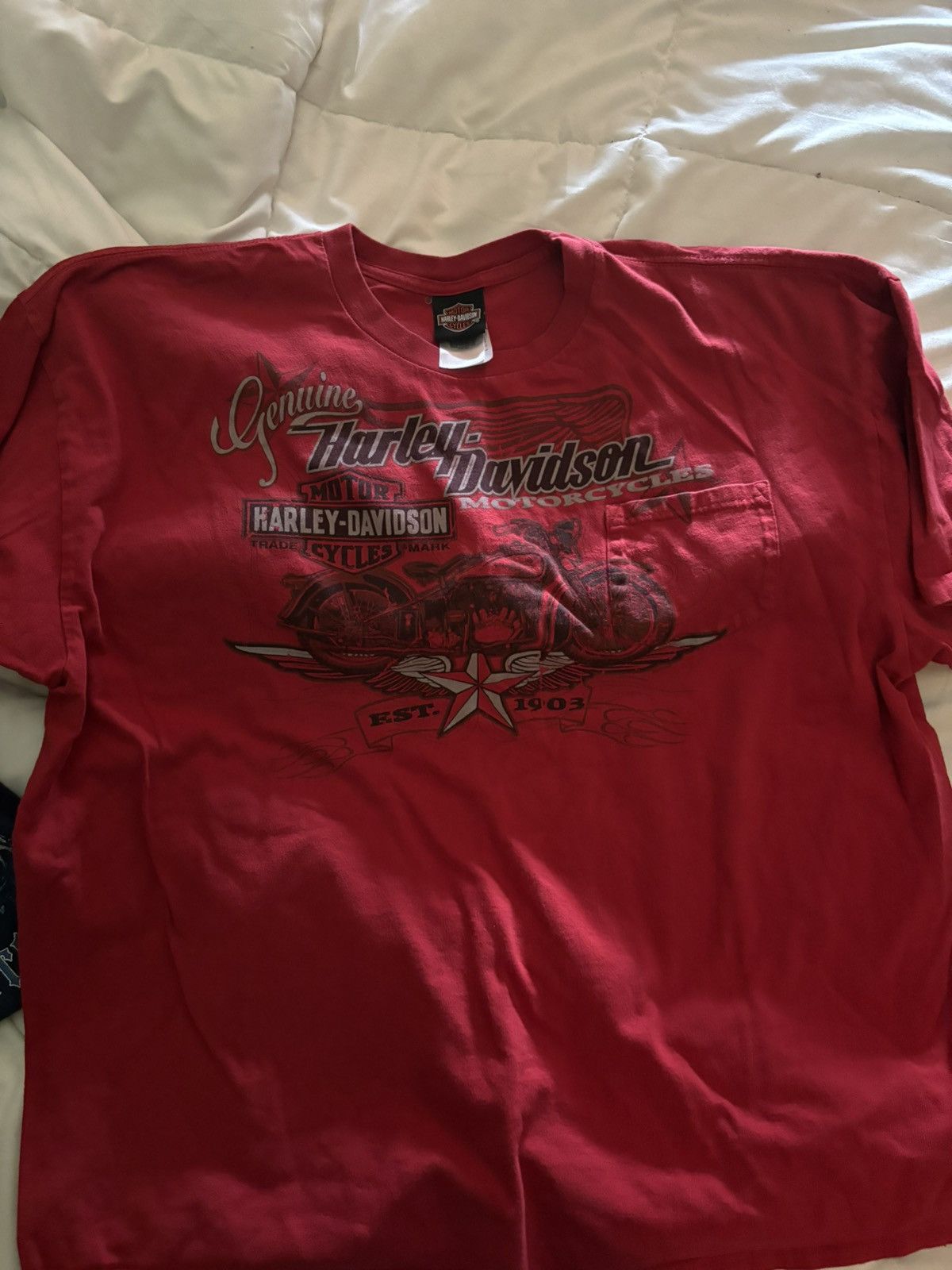 Harley Davidson Authentic Harley Davidson TShirt Size 3X Size US XXL / EU 58 / 5 - 1 Thumbnail