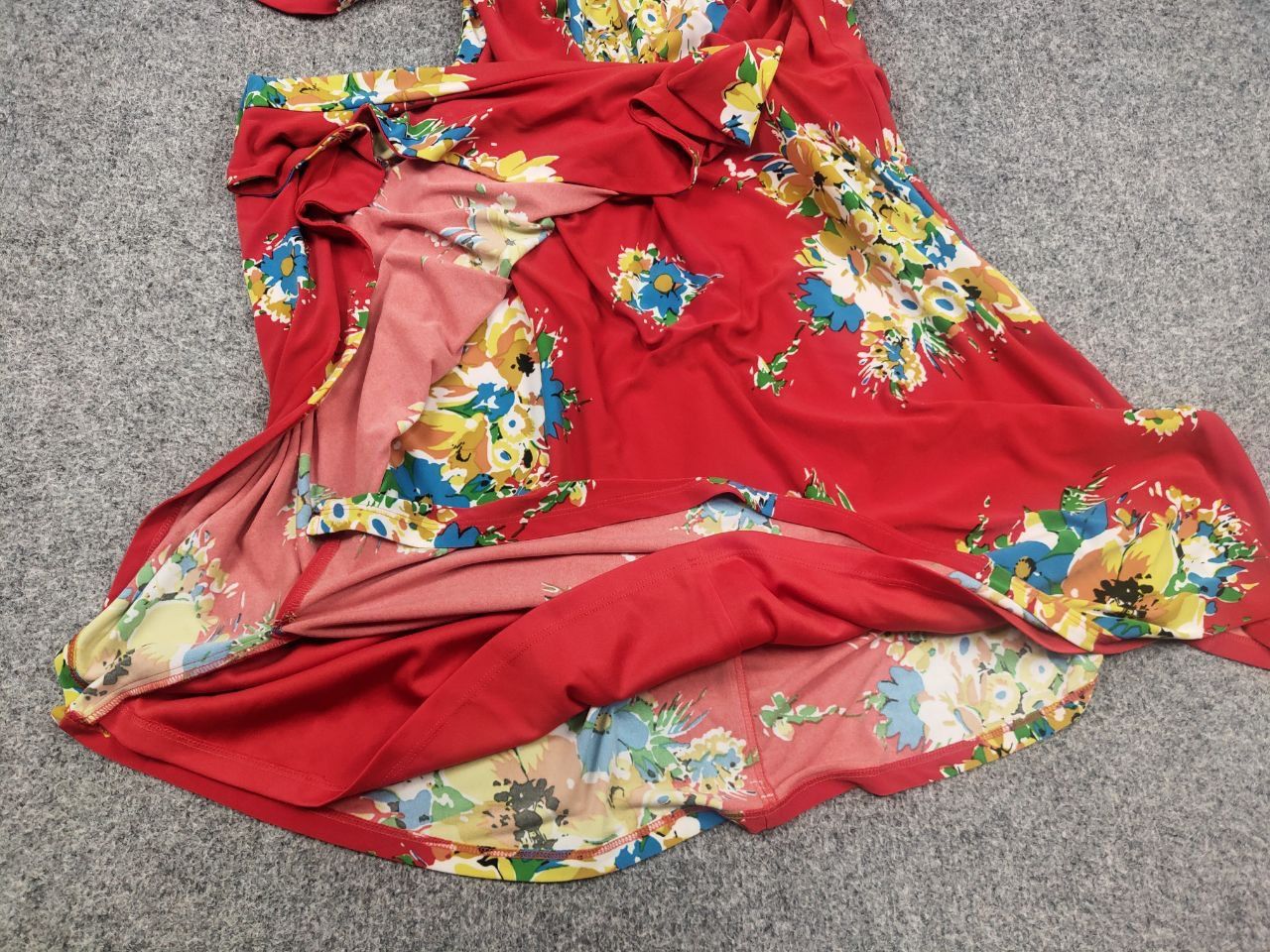 Lauren Ralph Lauren lauren Ralph lauren Black Label Red Dress Flowers Pattern Size M / US 6-8 / IT 42-44 - 10 Thumbnail