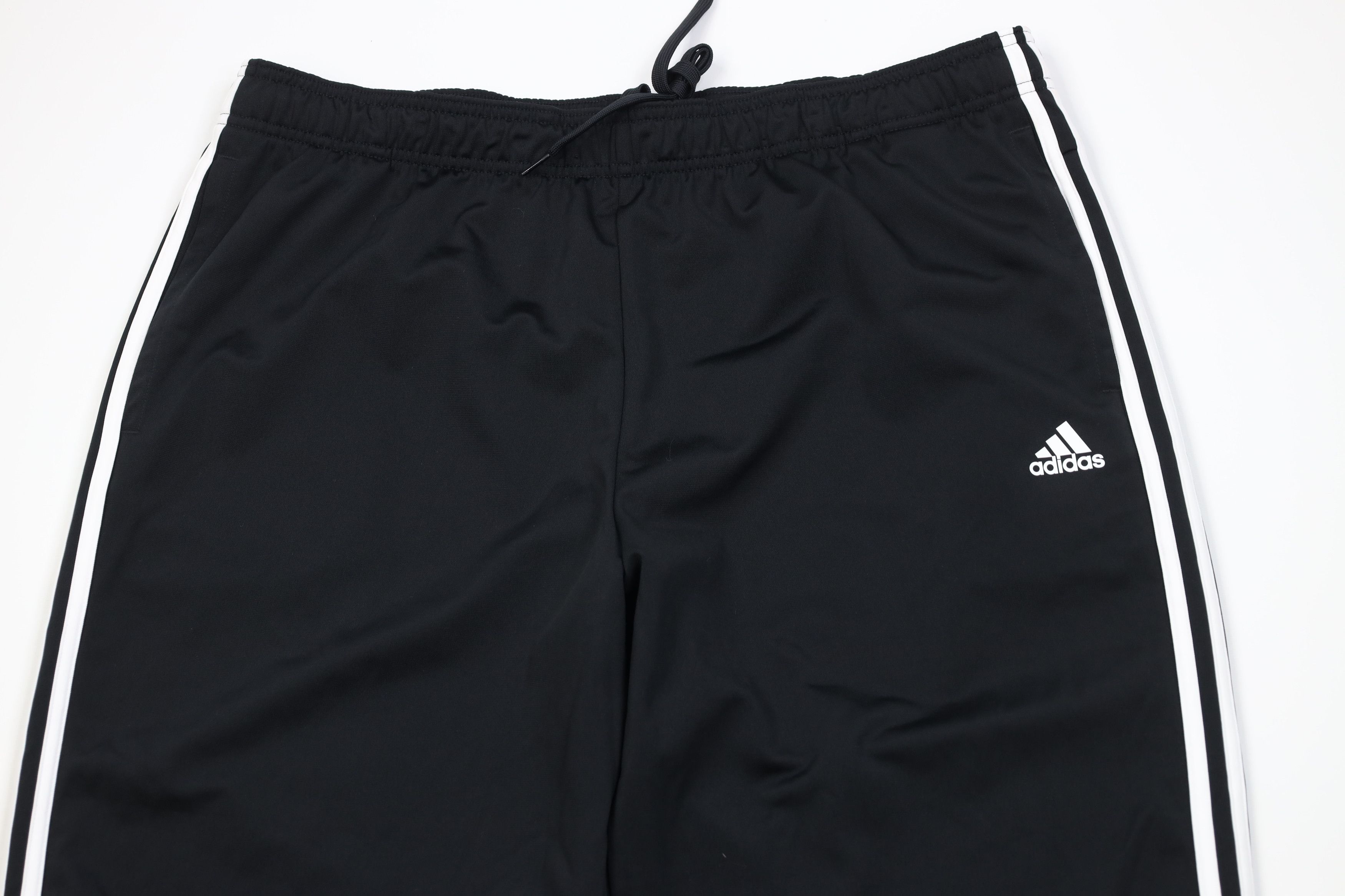 Adidas Vintage Y2K Adidas Striped Wide Leg Sweatpants Pants Black Size US 40 / EU 56 - 2 Thumbnail