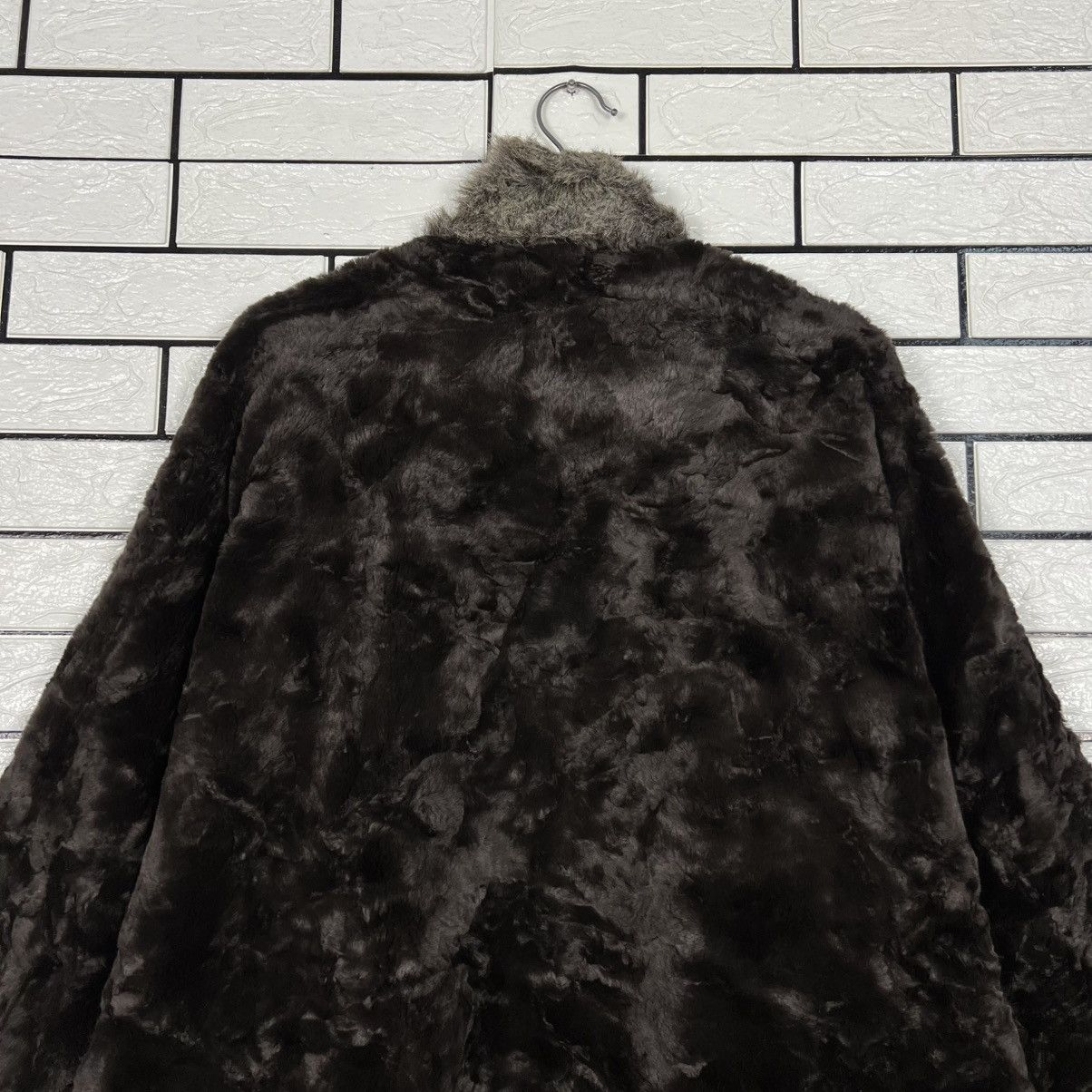 Vintage Vintage 90's VERDE PIU Modacrylic Oversized Coat #4139-C189 Size US M / EU 48-50 / 2 - 16 Thumbnail