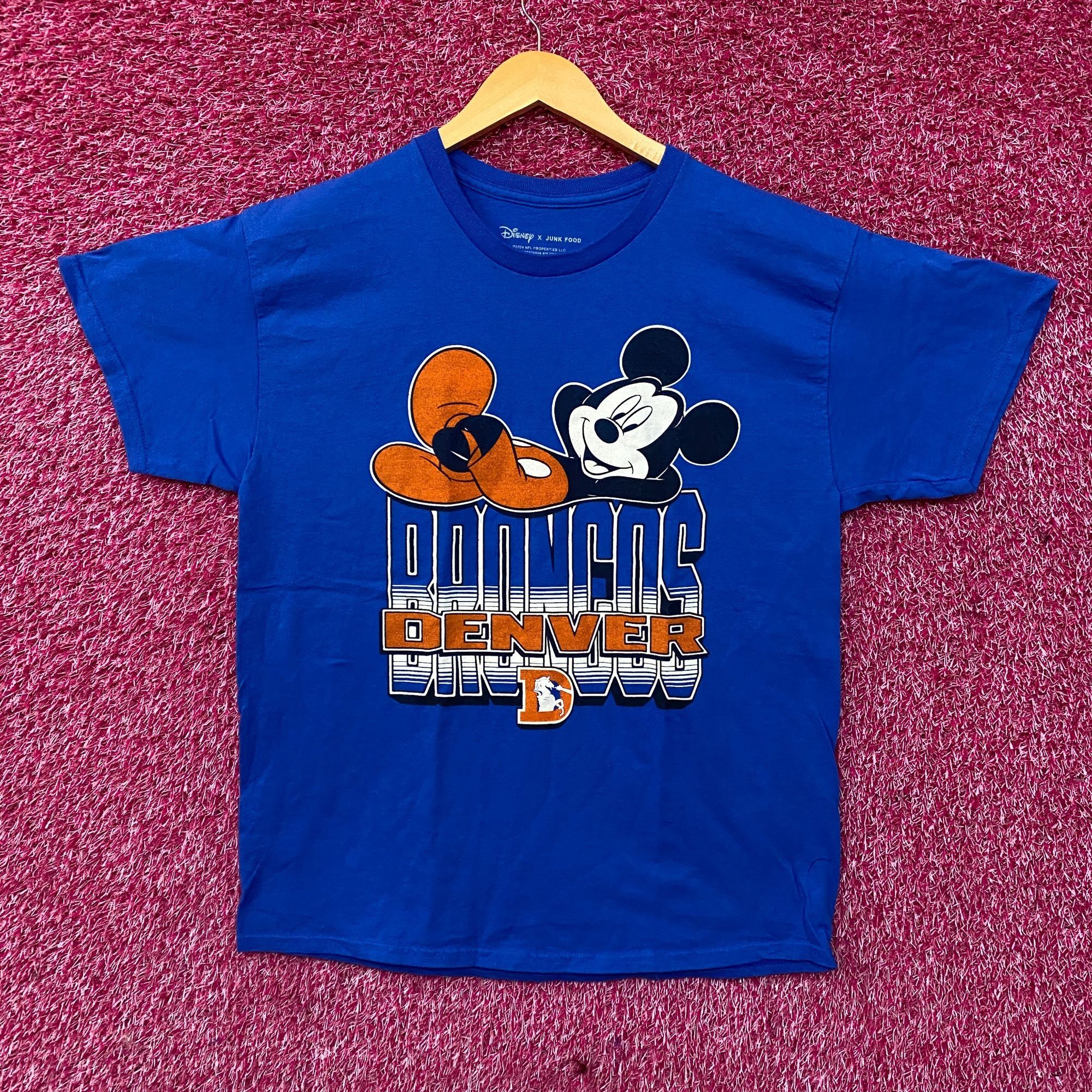 Junk Food Disney x Junk Food NFL Denver Broncos Mickey Mouse Kick Back Size US M / EU 48-50 / 2 - 1 Thumbnail