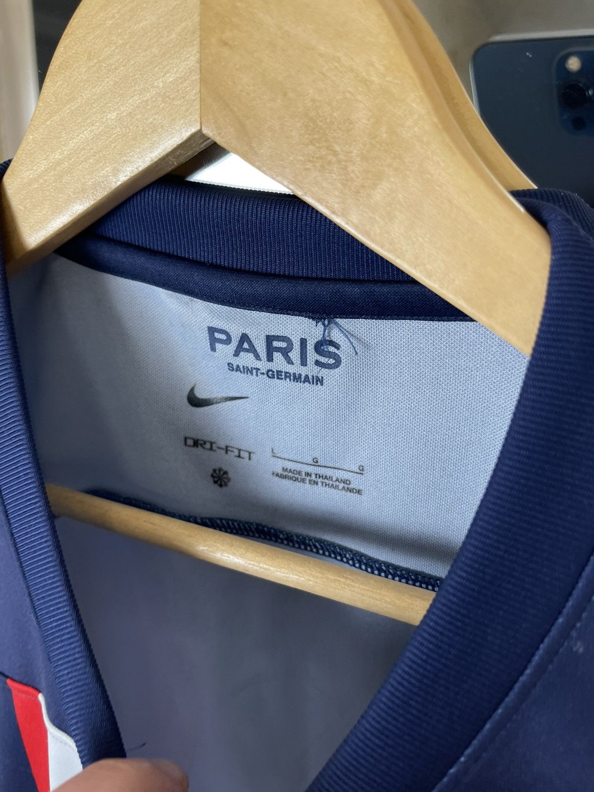 Nike Nike PSG Home 22/23 Neymar Jr #10 Dri-FIT Stadium Jersey Size US L / EU 52-54 / 3 - 5 Thumbnail