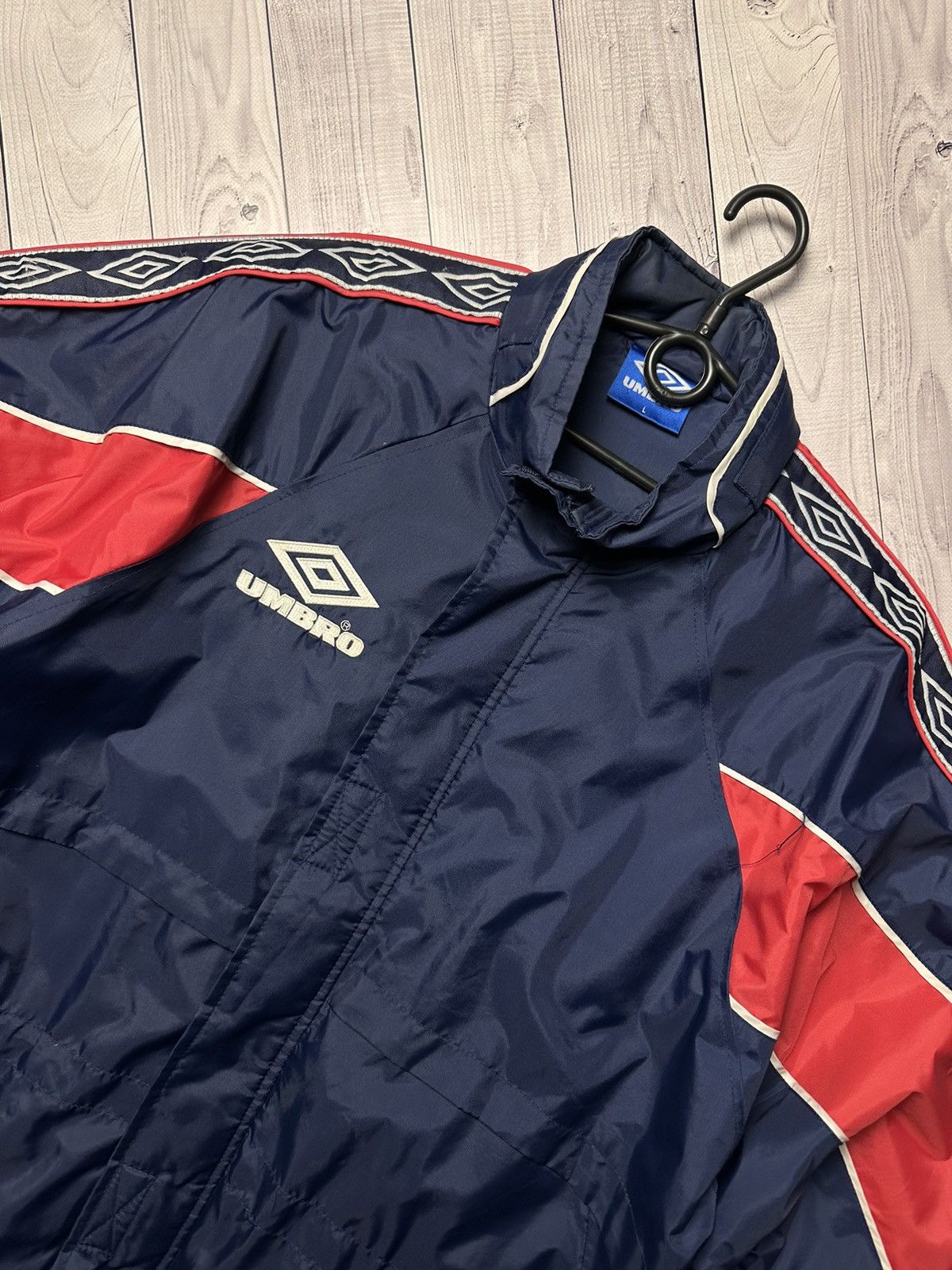 Umbro × Vintage Vintage Umbro parka jacket size L logo Size US L / EU 52-54 / 3 - 4 Thumbnail