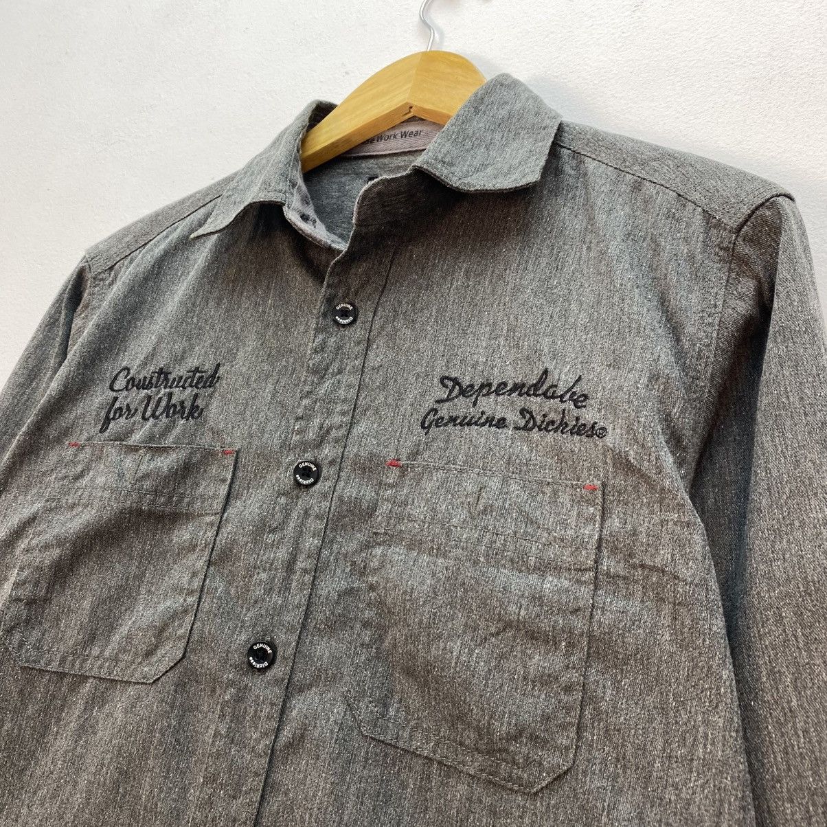 Dickies 💥Vintage Dickies Workwear Shirt Jacket Size US M / EU 48-50 / 2 - 5 Thumbnail