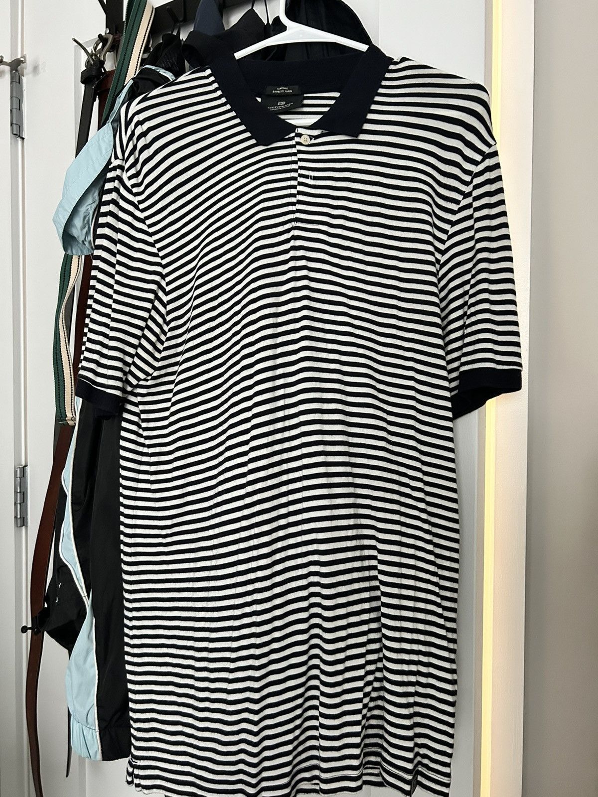 Scotch & Soda White/Navy Scotch & Soda Polo Size US M / EU 48-50 / 2 - 1 Thumbnail