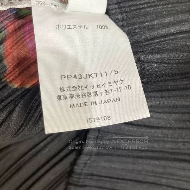 Issey Miyake Issey Miyake Green Long-Sleeve Top Size XXL / US 16-18 / IT 52-54 - 6 Thumbnail