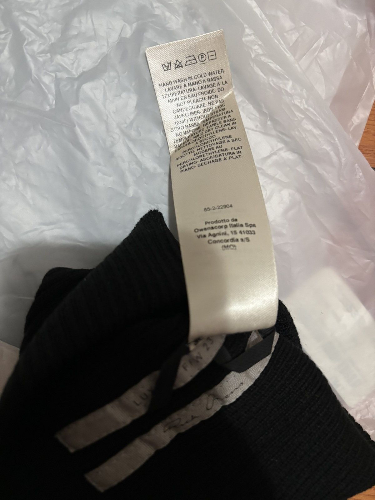 Rick Owens Rick Owens Beanie Size ONE SIZE - 3 Thumbnail