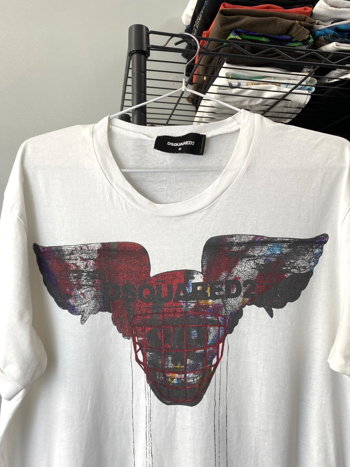 Dsquared2 Dsquared2 Skull Print T Shirt Size US M / EU 48-50 / 2 - 2 Thumbnail