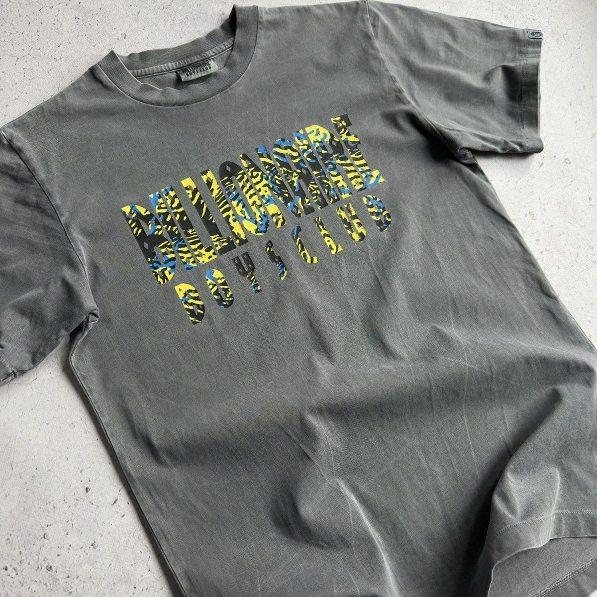 Billionaire Boys Club Billionaire Boys Club Overdyed Pigment Fish Camo Washed Tee Size US M / EU 48-50 / 2 - 5 Thumbnail