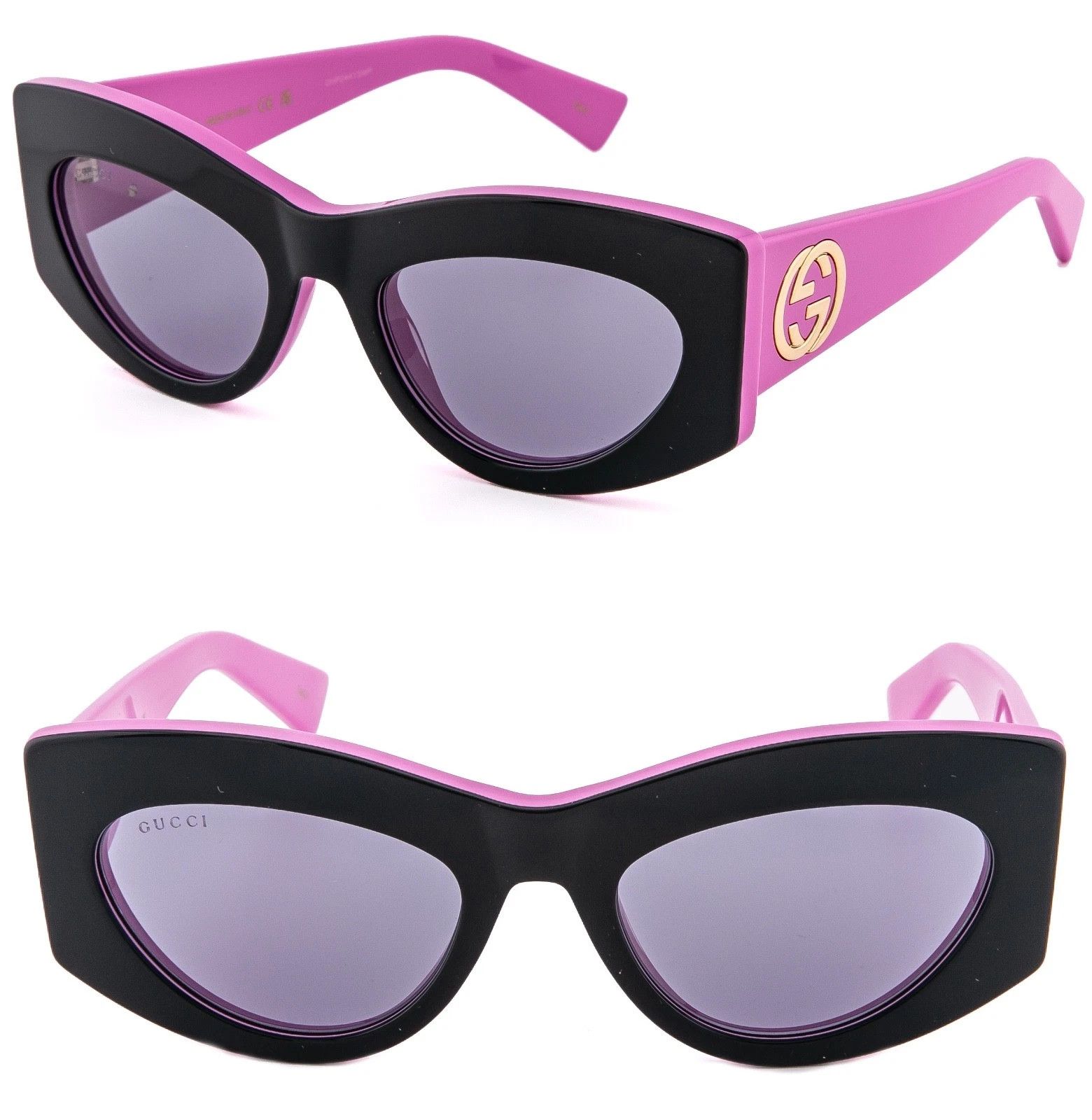 Gucci GUCCI Gg1843S 1843 Color Block Logo Geometric Sunglass 005 Size ONE SIZE - 1 Thumbnail