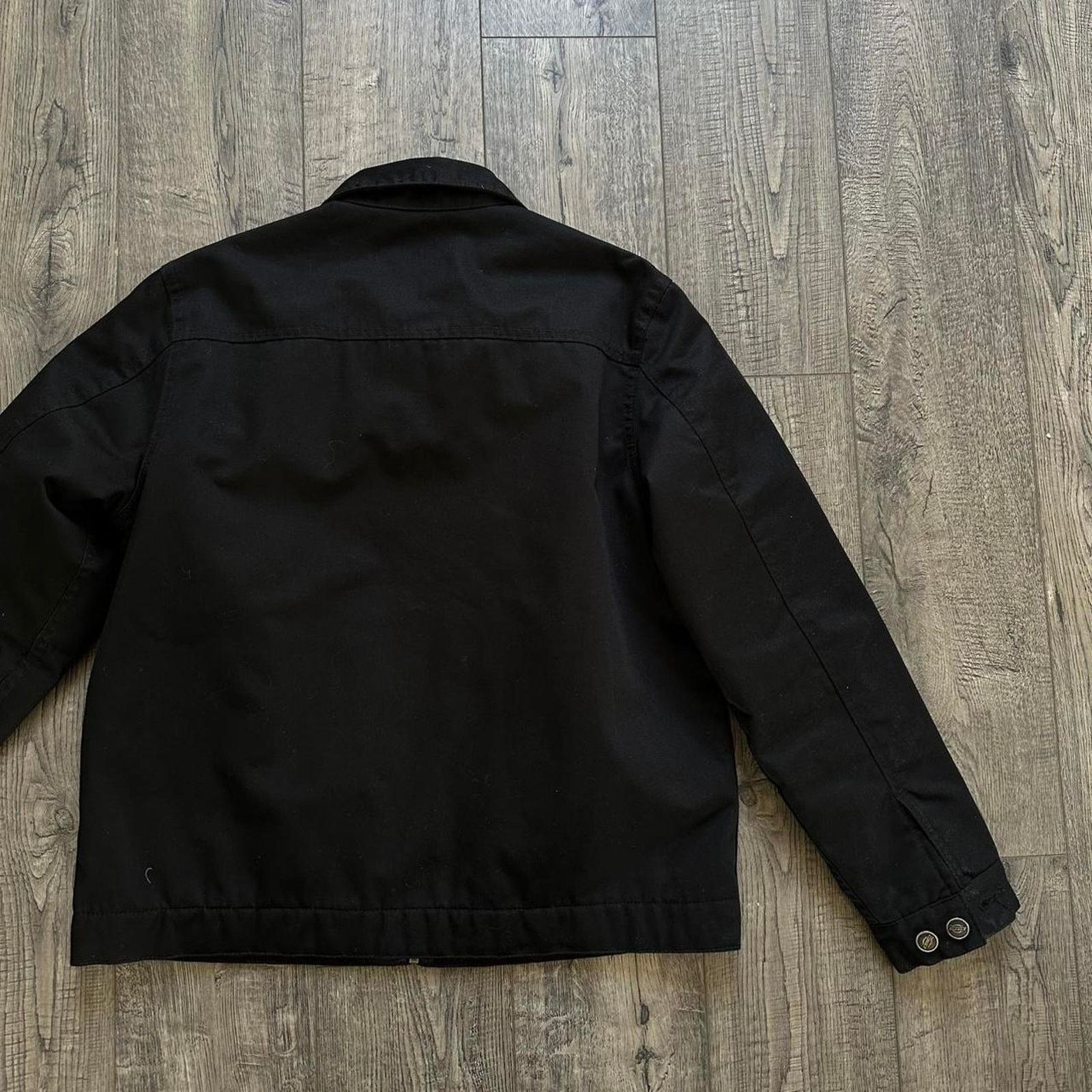 Dickies Y2K Black Cropped Dickies Embroidered John’s 4x4 Work Jacket Size M / US 6-8 / IT 42-44 - 8 Thumbnail