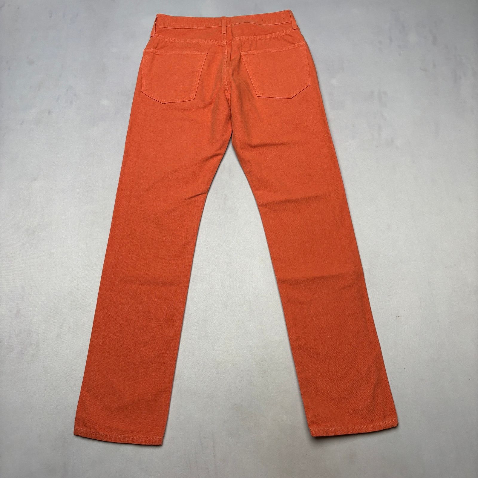 Sid Mashburn $185 Sid Mashburn Slim Straight Jeans 31x32 Canvas 5 Pocket Size US 31 - 2 Thumbnail