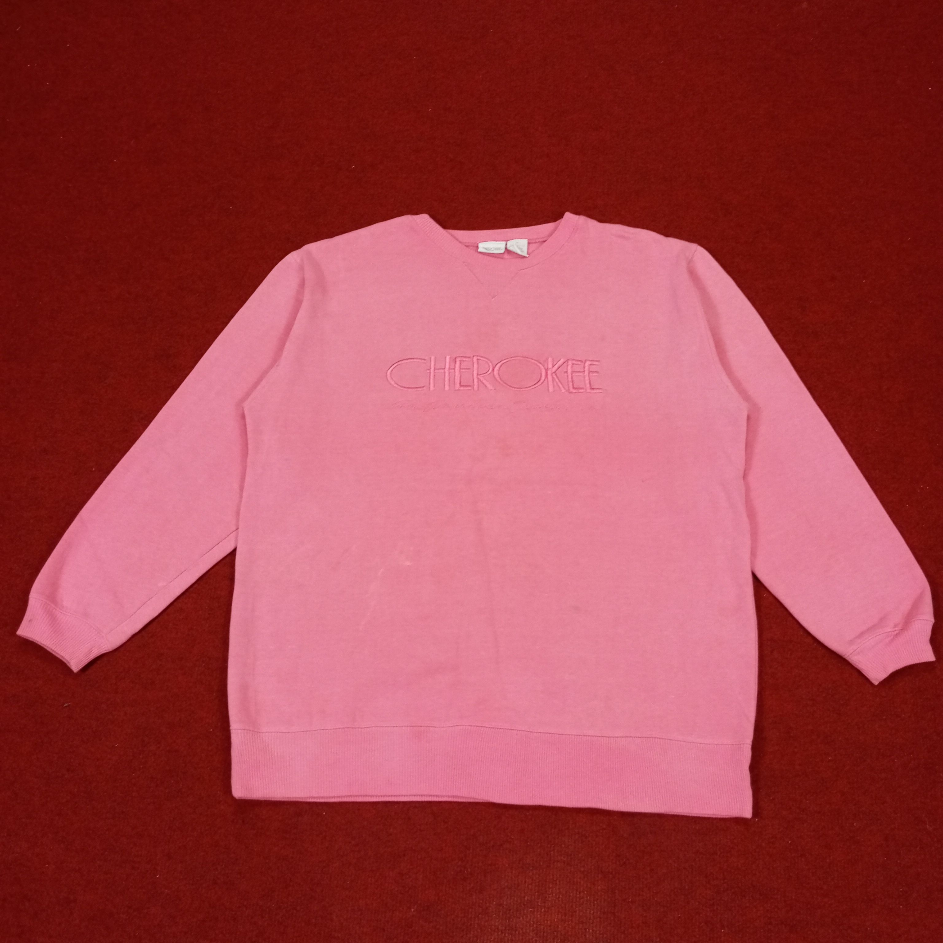 Cherokee × Vintage Cherokee Sweatshirt Embroidery Design Size US L / EU 52-54 / 3 - 1 Thumbnail