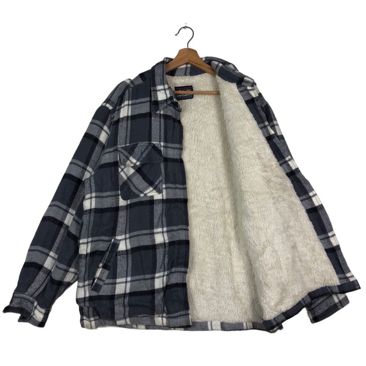 Japanese Brand 🔥90’s Vintage Flannel Mink Fur Jacket Tartan Design Maceye Size US M / EU 48-50 / 2 - 8 Thumbnail