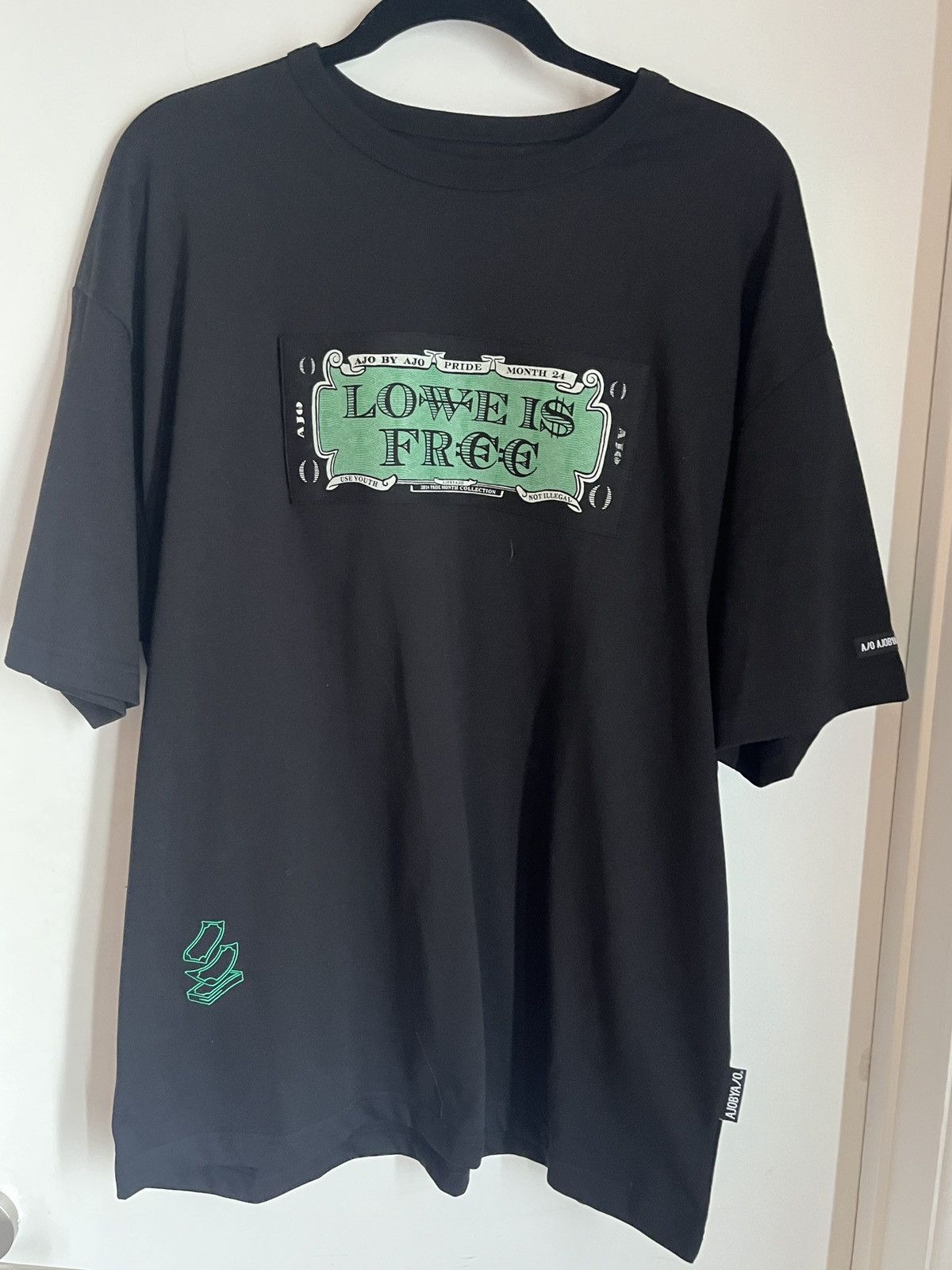 Other NWT Korean Ajobyajo Love is Free Pride T-Shirt '24 XL Size US XL / EU 56 / 4 - 1 Thumbnail