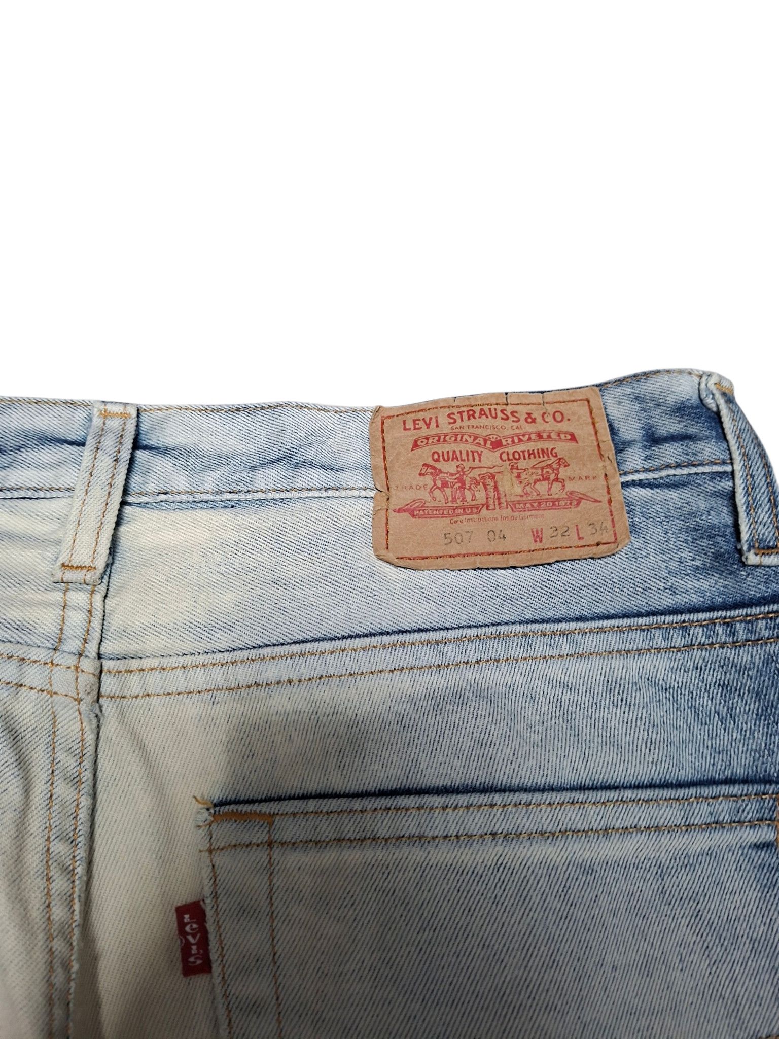 Levi's Vintage Clothing LEVIS 507 BOOTCUT VINTAGE MADE IN SPAIN FIRE JEANS DENIM Size US 32 / EU 48 - 4 Thumbnail