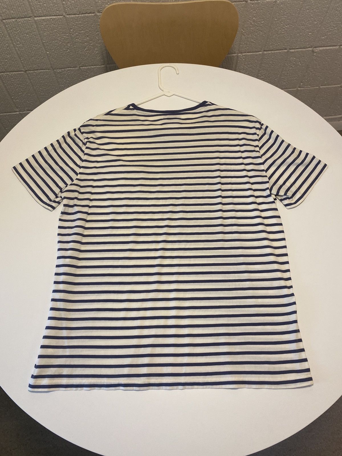Vintage Polo Ralph Lauren adult men’s striped t-shirt turquoise pony Size US L / EU 52-54 / 3 - 2 Thumbnail