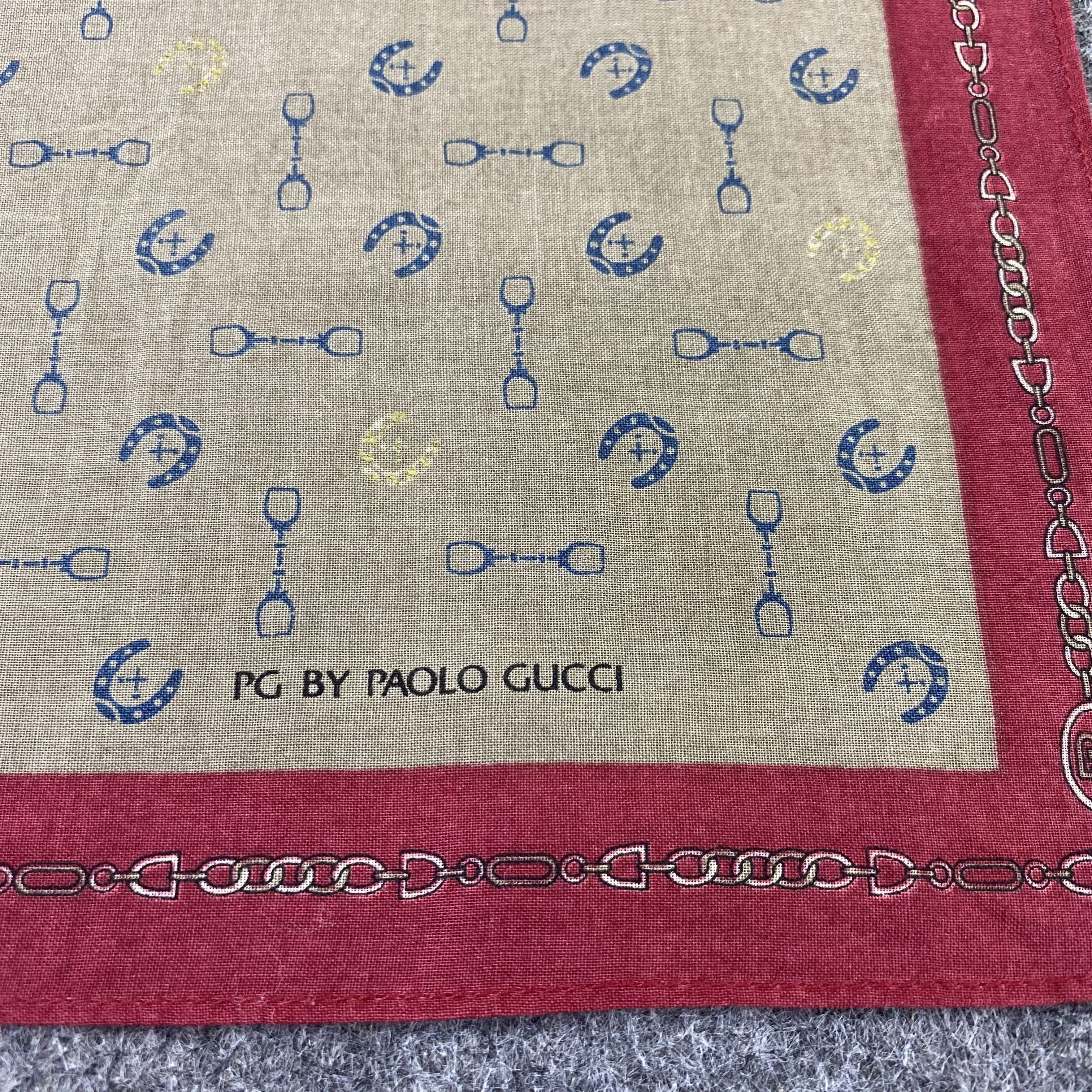Paolo Gucci Paolo Gucci Handkerchief / Bandana / Neckerchief-B800 Size ONE SIZE - 5 Thumbnail
